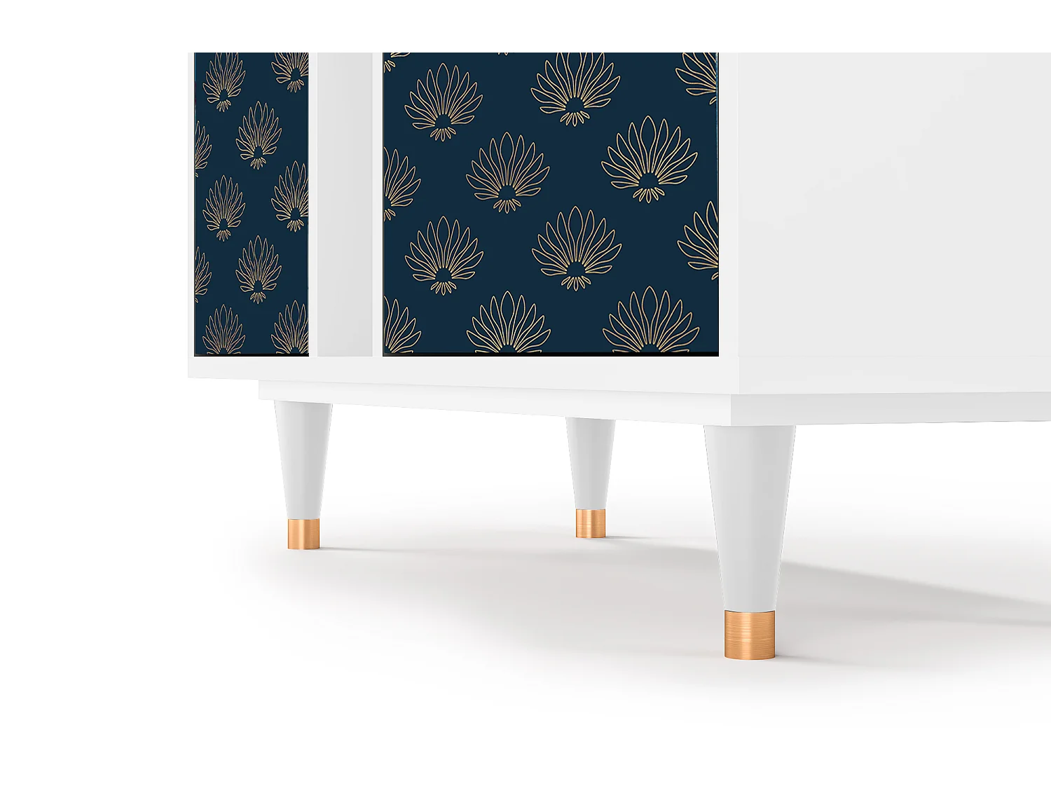 Dressoir - 94х96х41 cm - BS5 - Blue Lotus, Wit