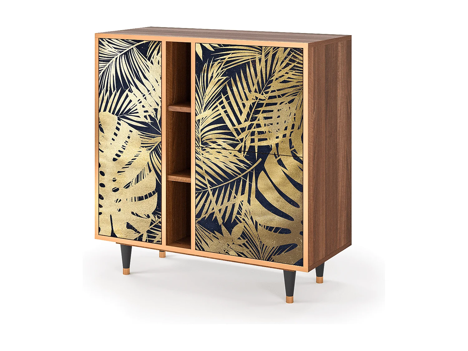 Credenza - 94х96х41 cm - BS5 - Jungle Vibes, Noce