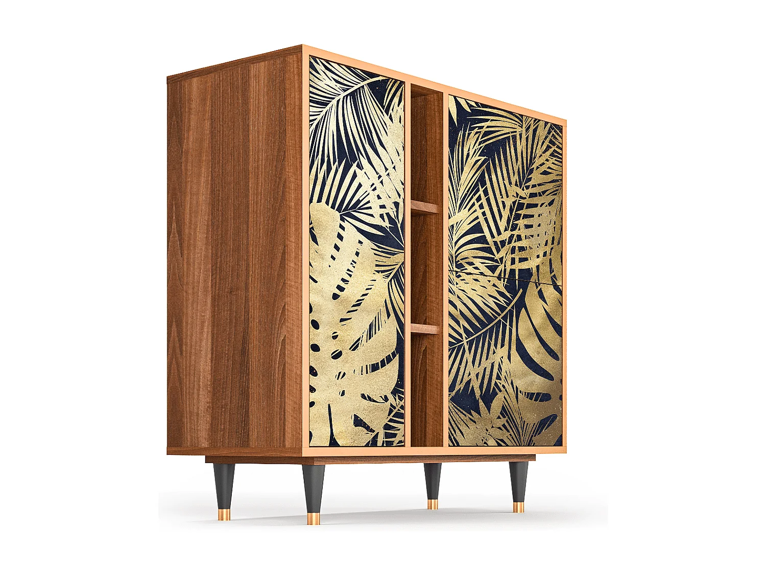 Credenza - 94х96х41 cm - BS5 - Jungle Vibes, Noce
