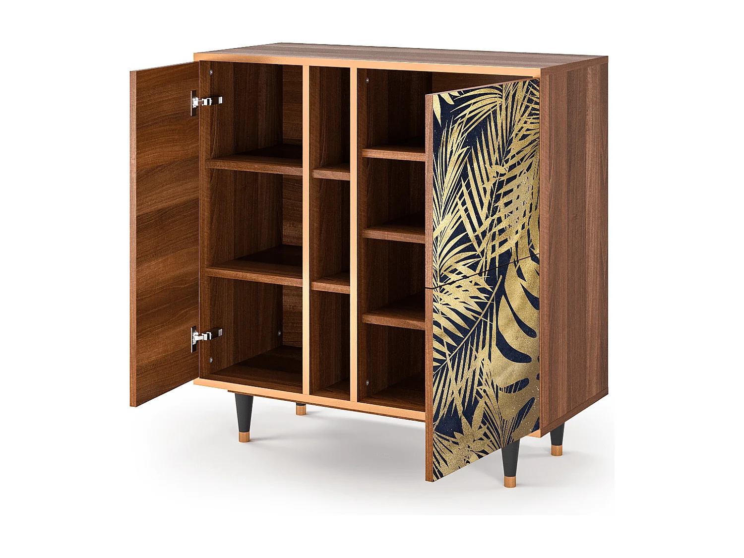 Credenza - 94х96х41 cm - BS5 - Jungle Vibes, Noce