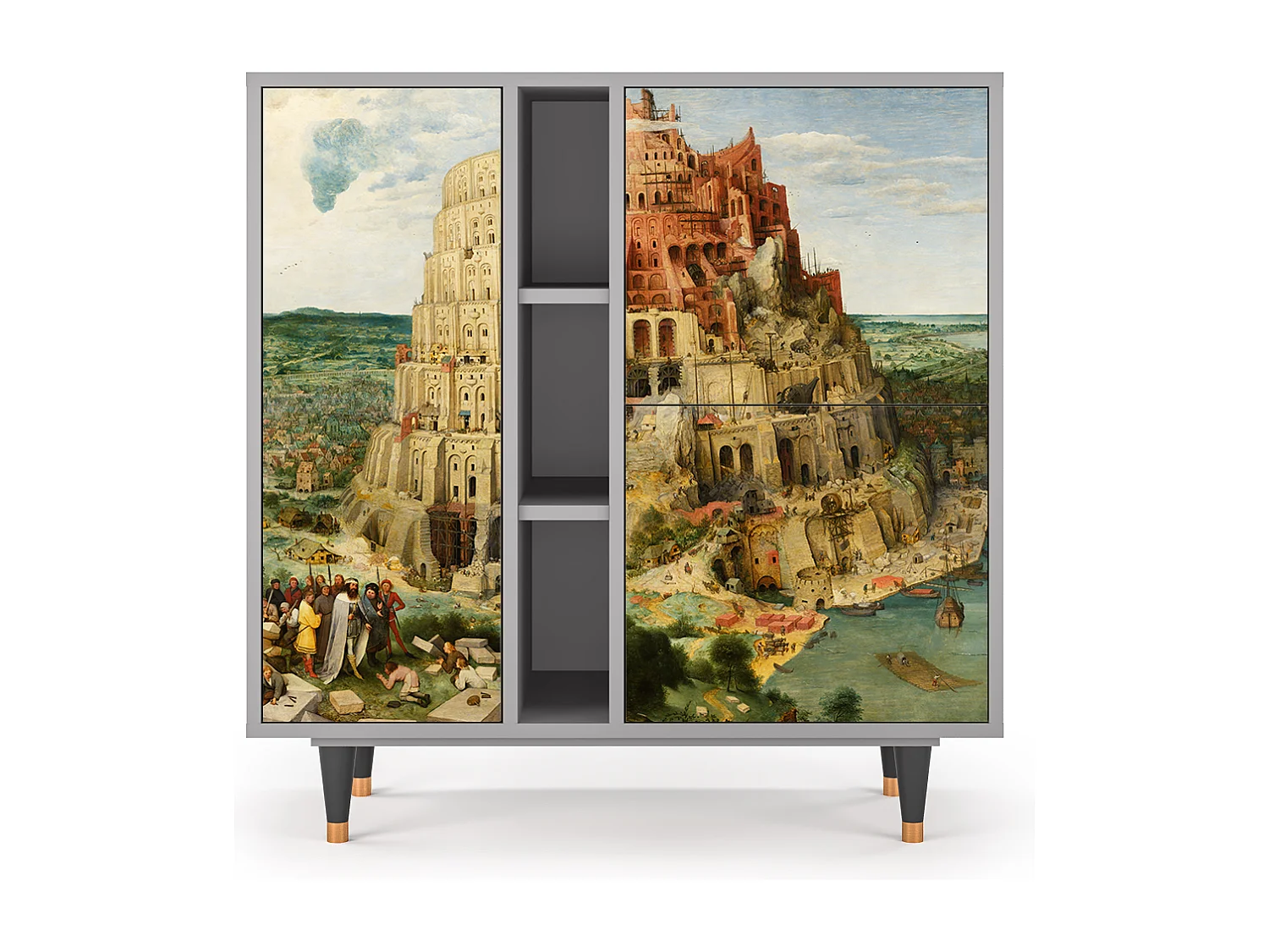 Buffet - 94х96х41 cm - BS5 - Elder The Tower, Gris