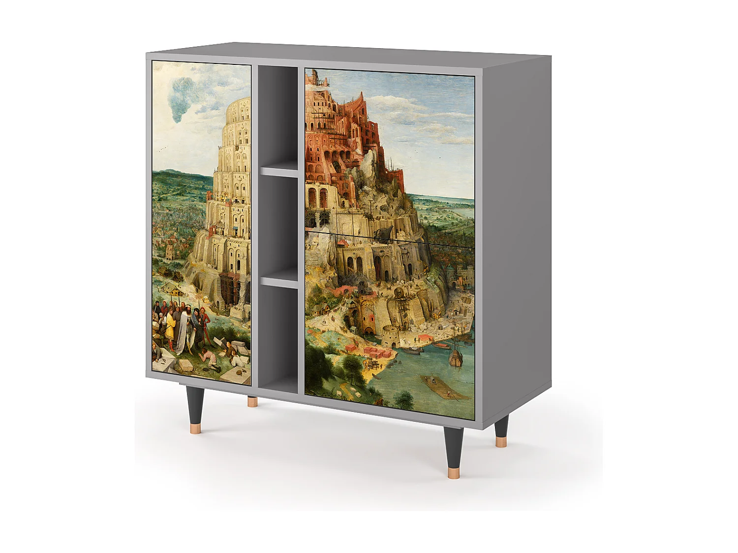 Buffet - 94х96х41 cm - BS5 - Elder The Tower, Gris