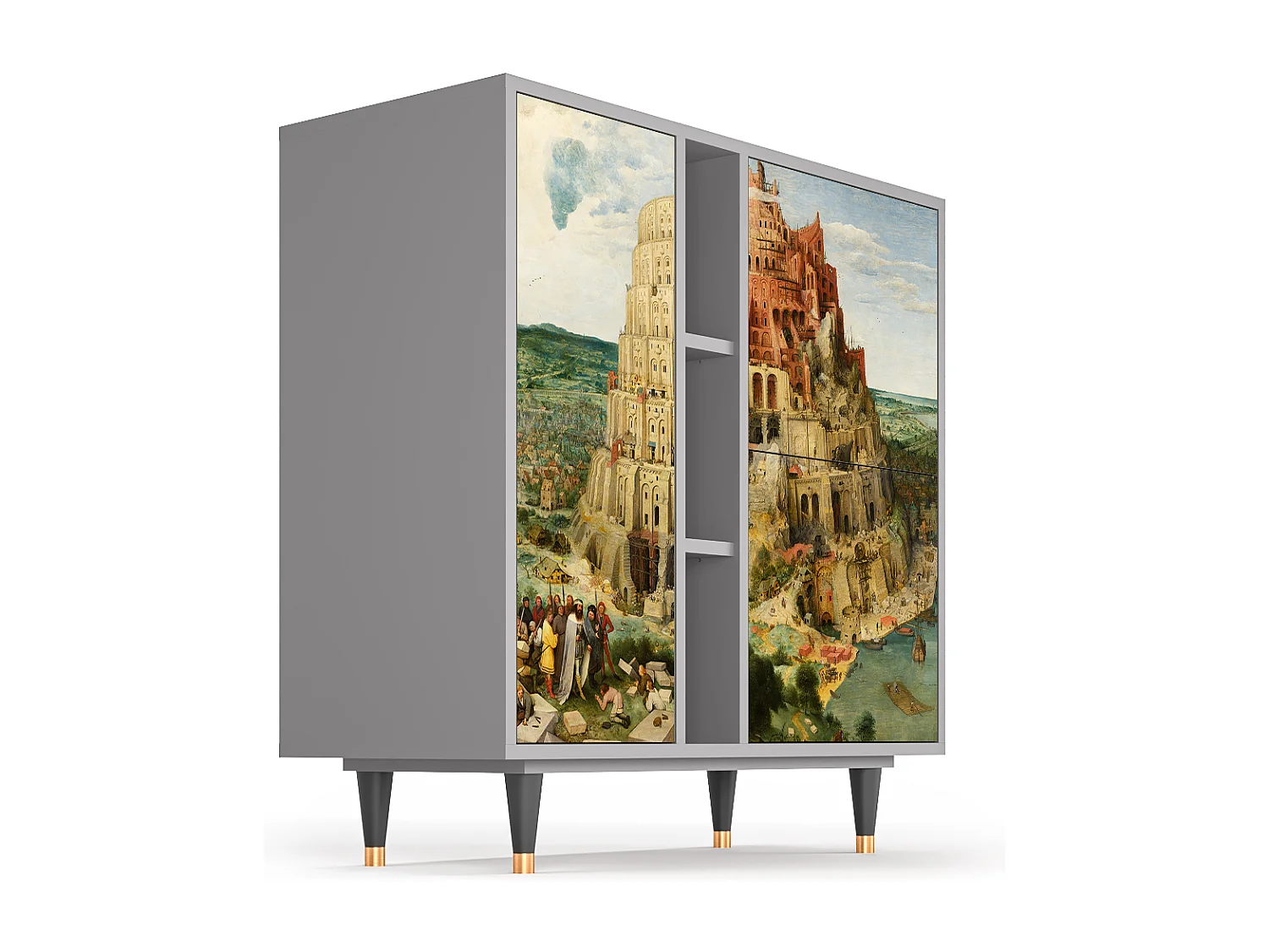 Buffet - 94х96х41 cm - BS5 - Elder The Tower, Gris