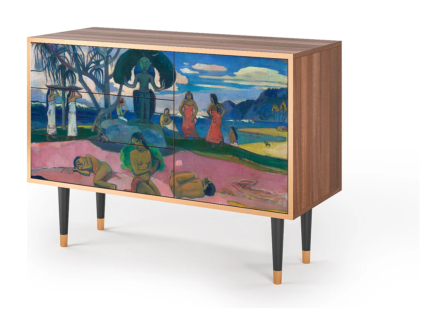 Aparador - 115х84х41 cm - S3 - Day of the God, Nogueira