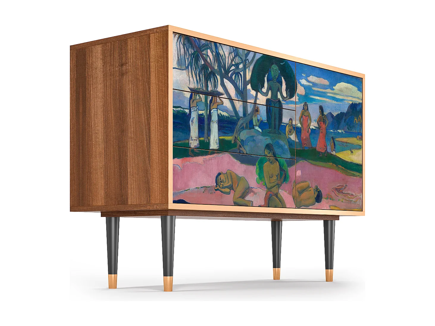 Aparador - 115х84х41 cm - S3 - Day of the God, Nogueira