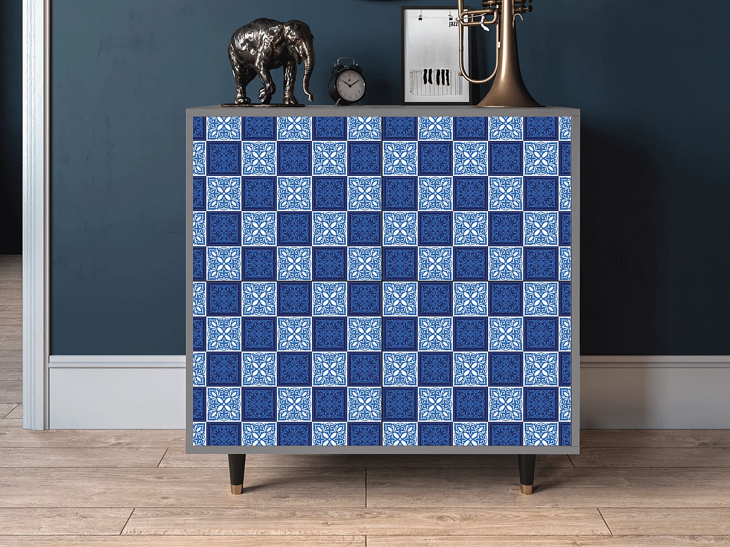 Credenza - 94x96x48 cm - BS3 - Light Path, Grigio