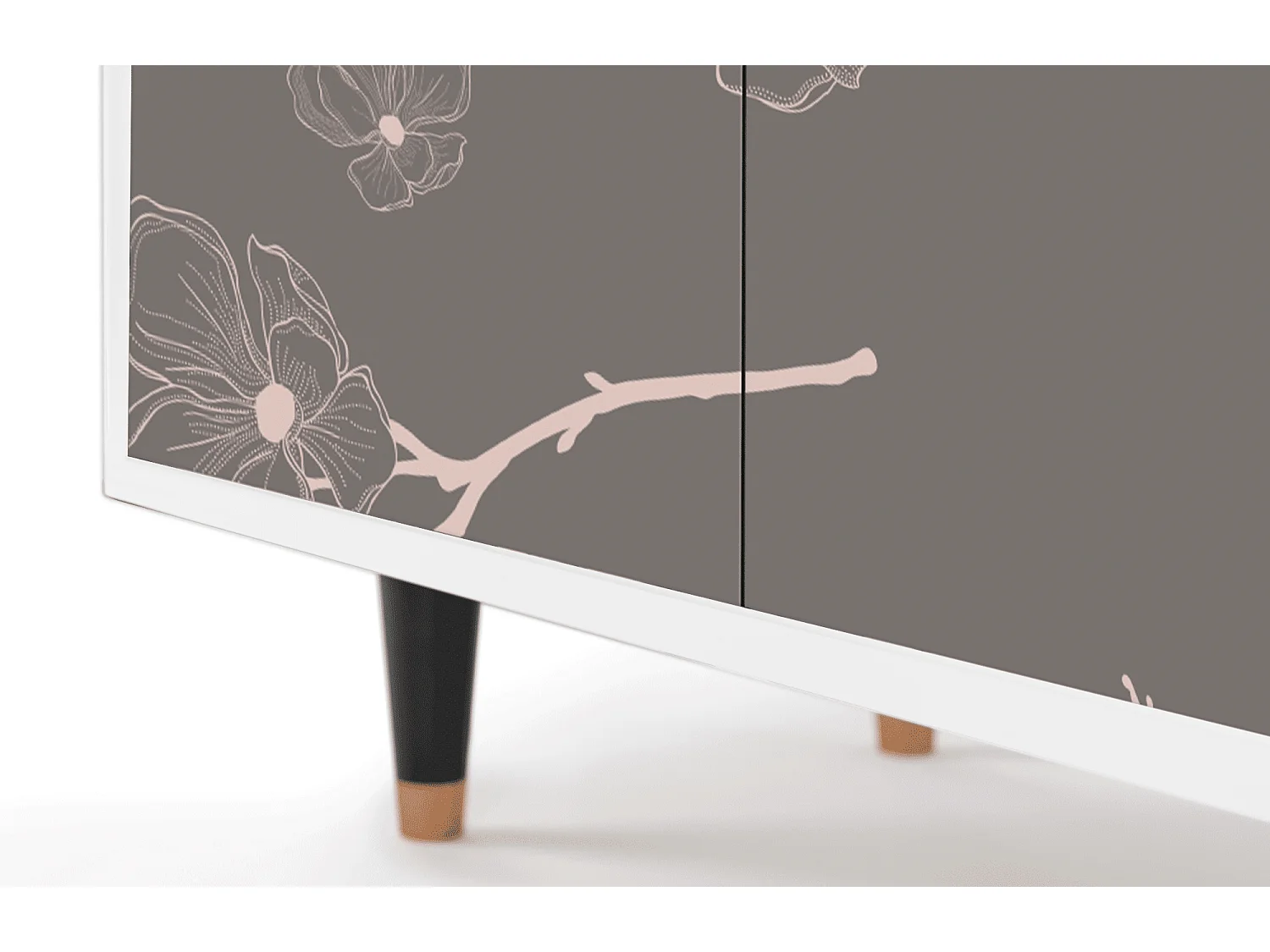 Aparador - 94x96x48 cm - BS3 - Cherry Blossom, Blanco