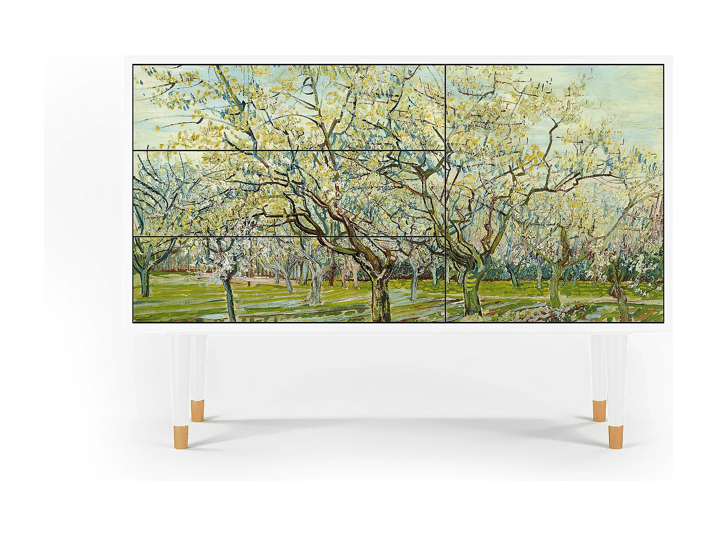 Buffet - 115х84х41 cm - S3 - The Blanc Orchard, Blanc