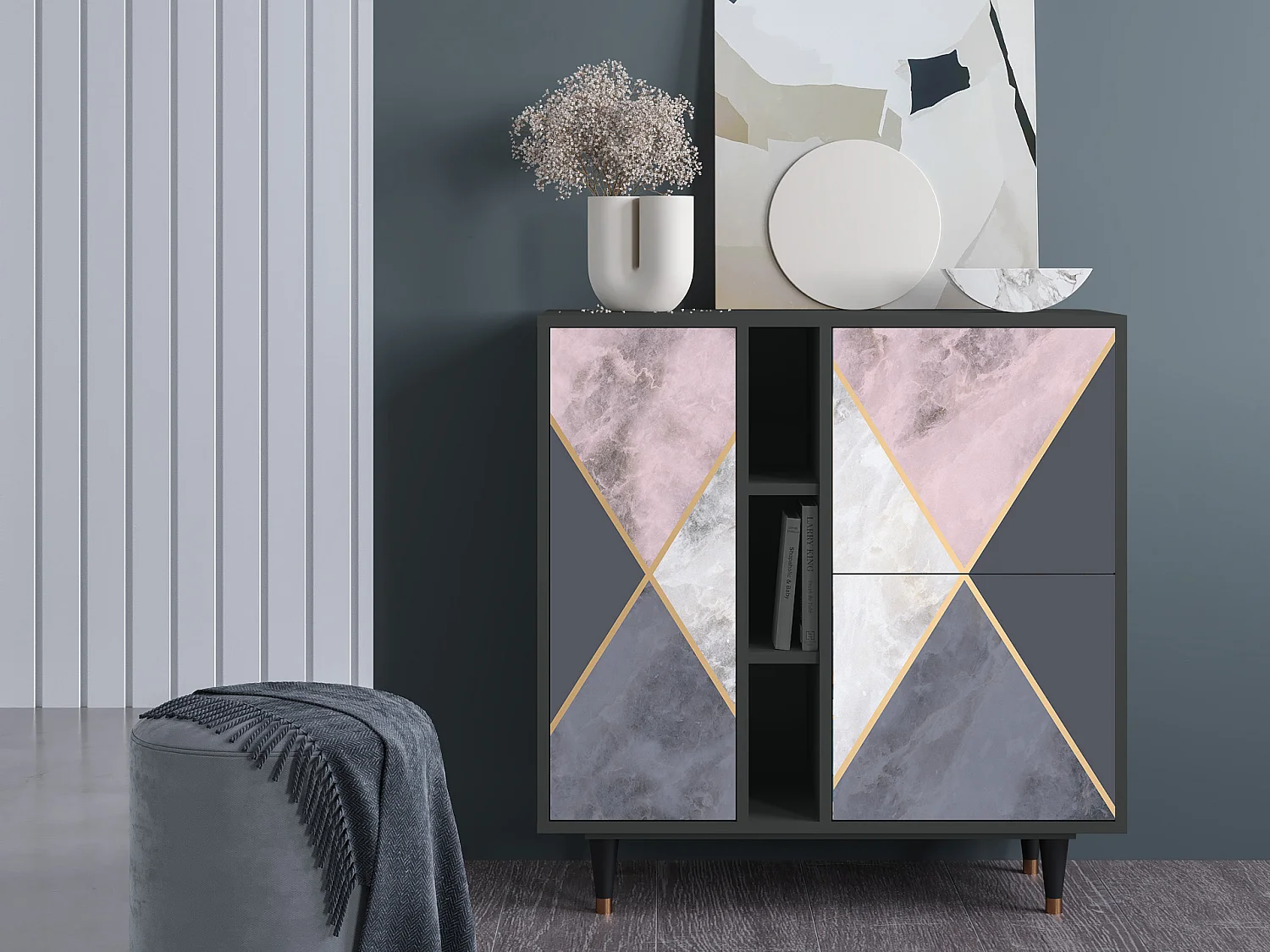 Buffet - 94х96х41 cm - BS5 - Ideal Harmony, Anthracite