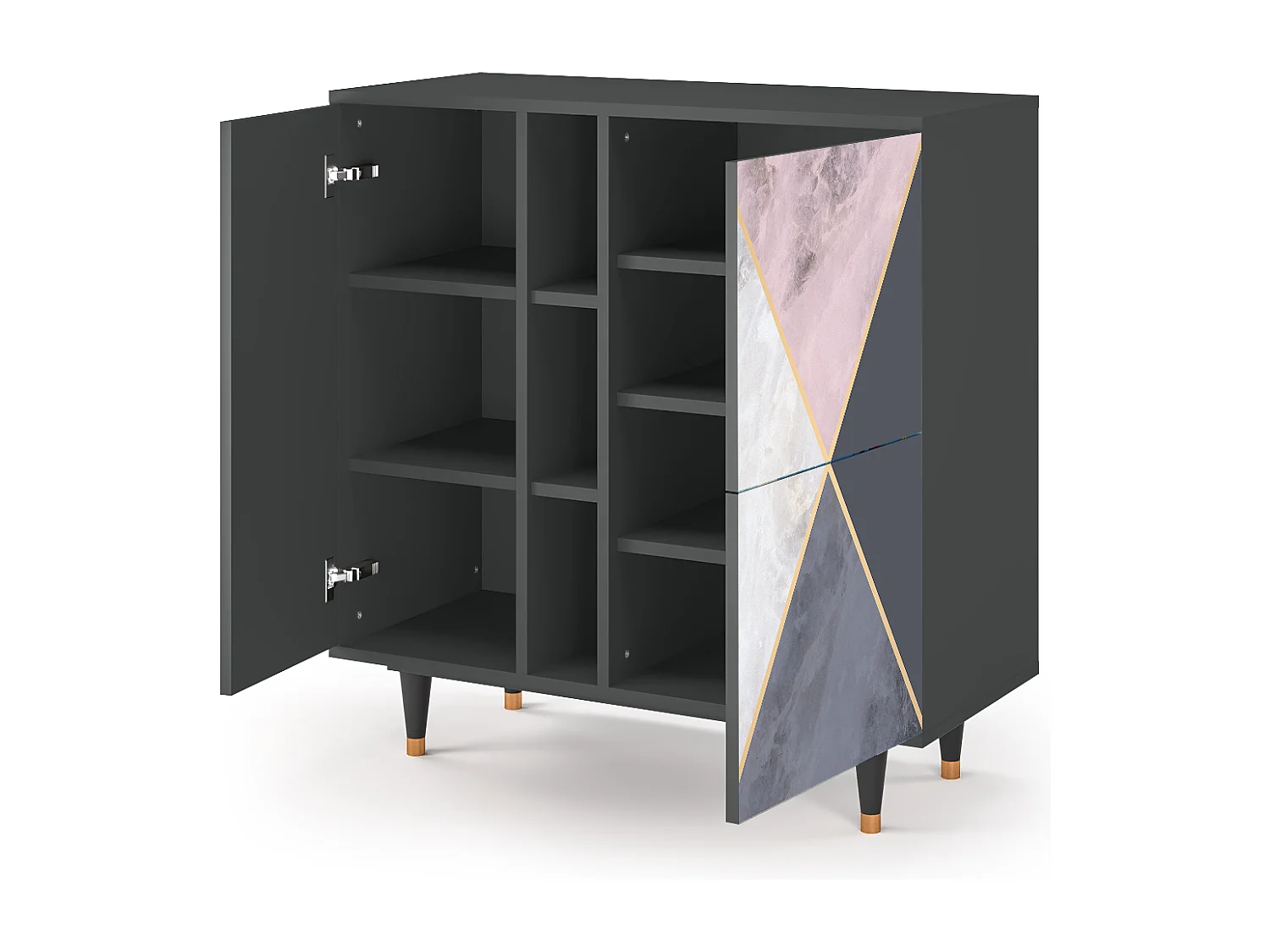 Buffet - 94х96х41 cm - BS5 - Ideal Harmony, Anthracite