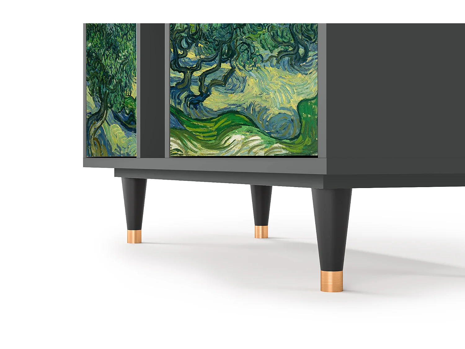 Dressoir - 94х96х41 cm - BS5 - The Oil Trees, Antraciet