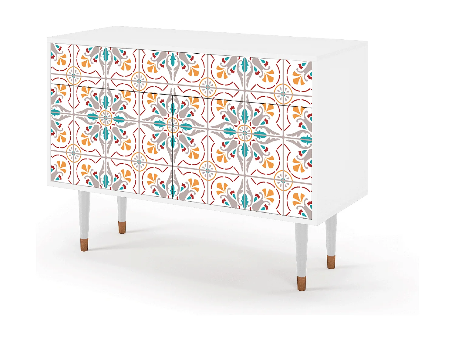 Buffet - 115x85x48 cm - BS4 - Spring Ceramics, Blanc