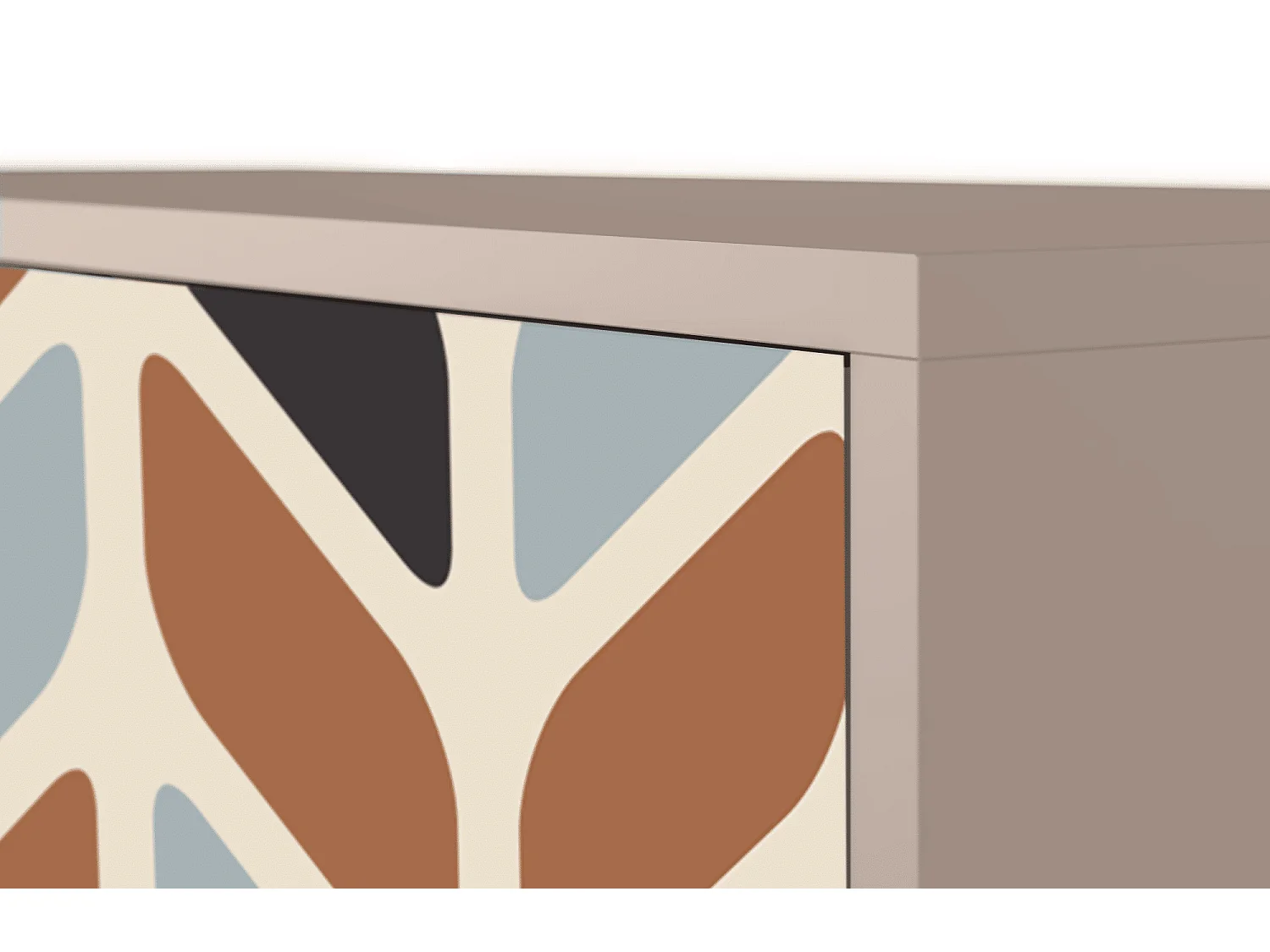 Aparador - 115х84х41 cm - S3 - Beige Laure, Latte