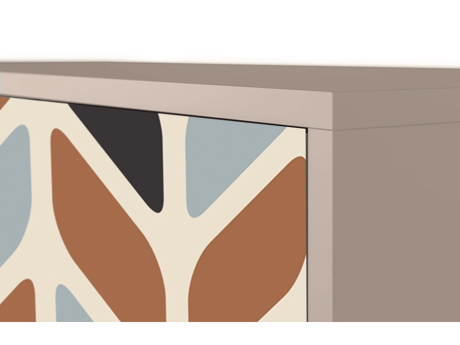 Aparador - 115х84х41 cm - S3 - Beige Laure, Latte