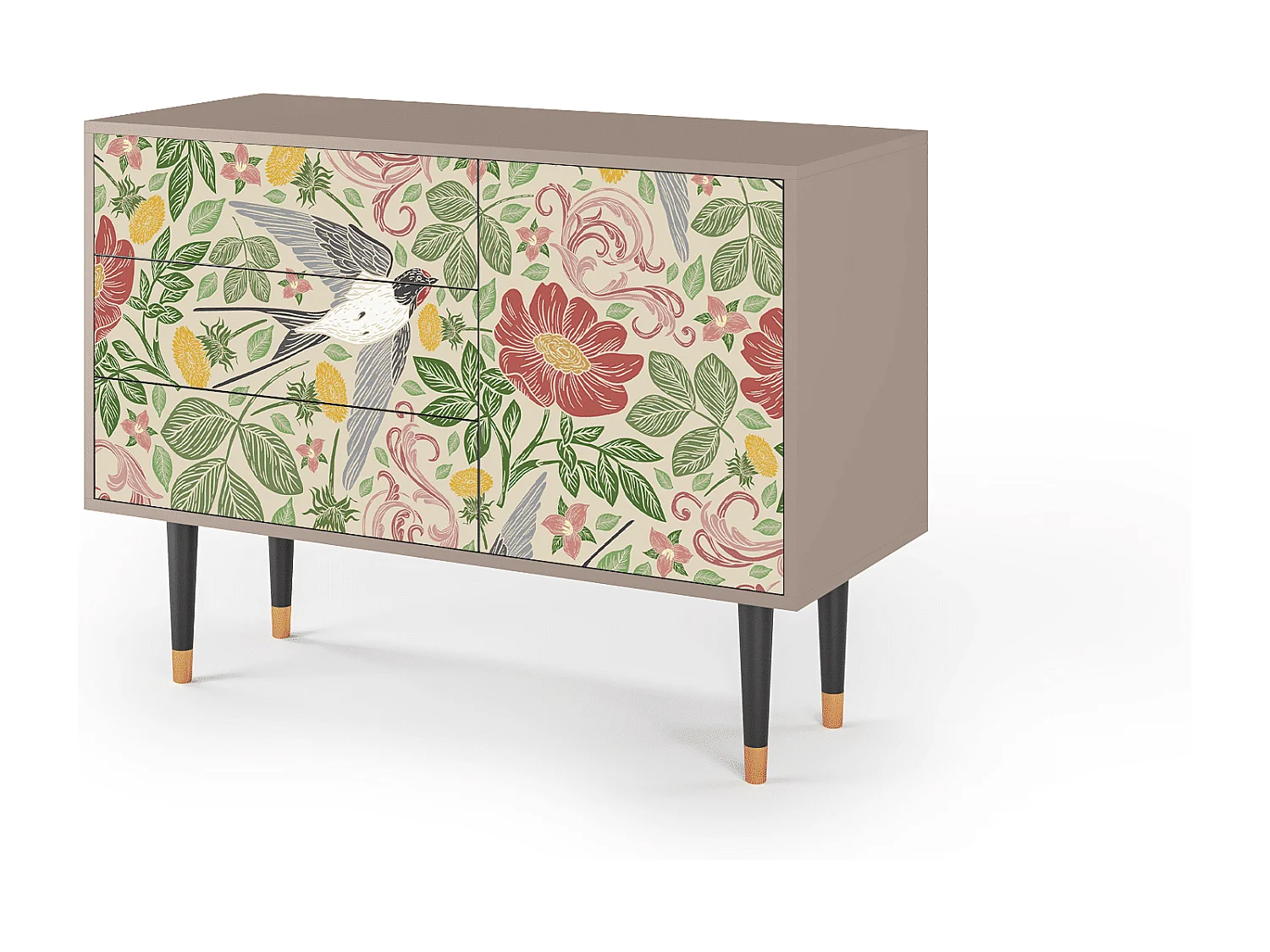 Buffet - 115х84х41 cm - S3 - Spring Swallow, Latte