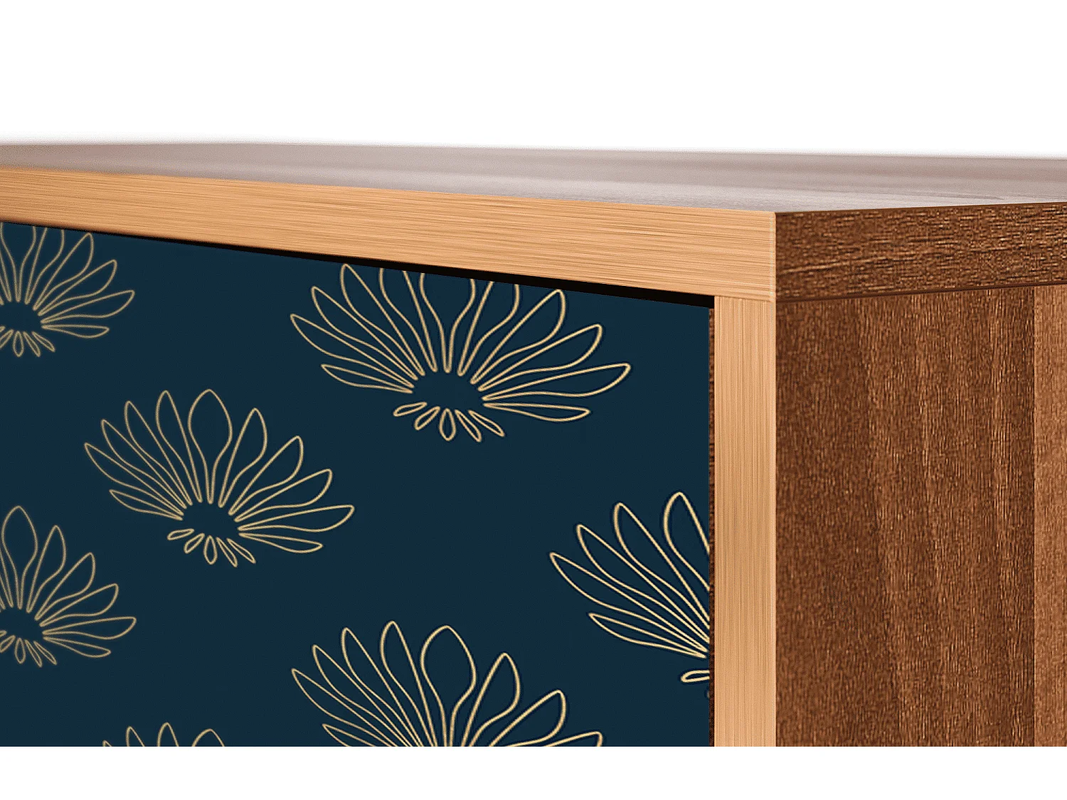 Buffet - 115х84х41 cm - S3 - Blue Lotus, Noyer