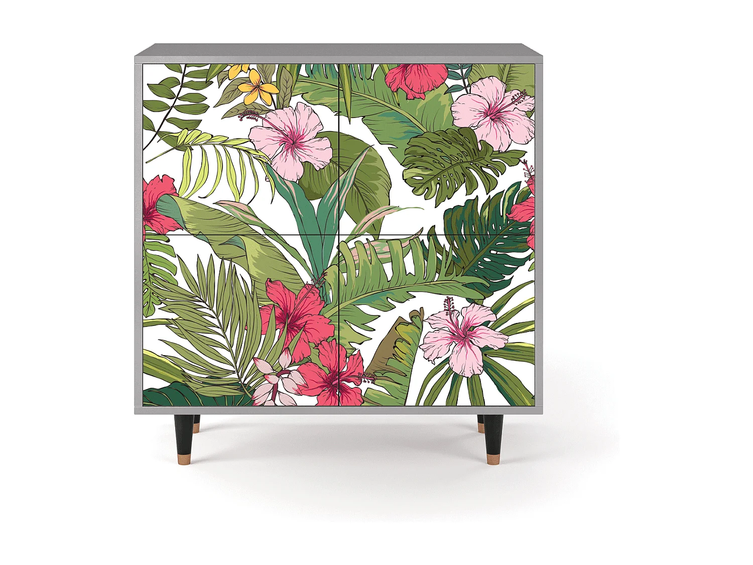 Aparador - 94x96x48 cm - BS3 - Verdant Tropics, Cinza