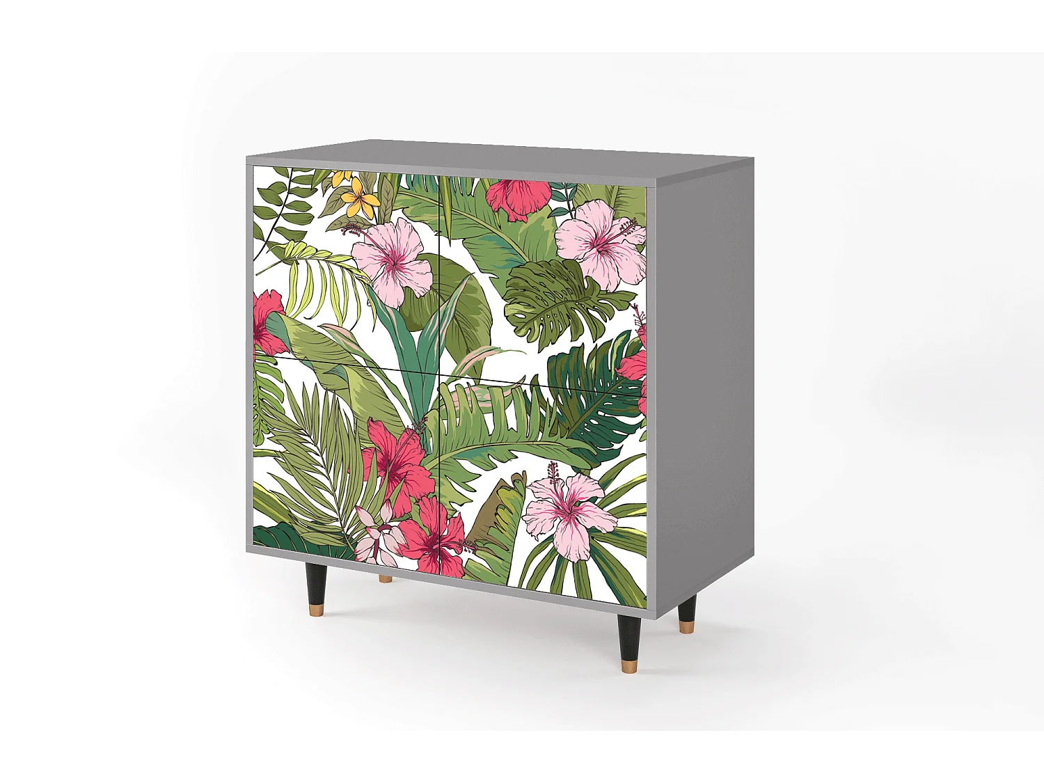 Buffet - 94x96x48 cm - BS3 - Verdant Tropics, Gris