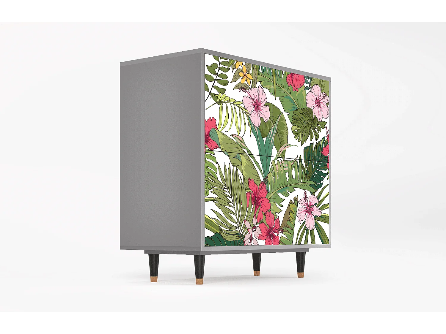 Buffet - 94x96x48 cm - BS3 - Verdant Tropics, Gris