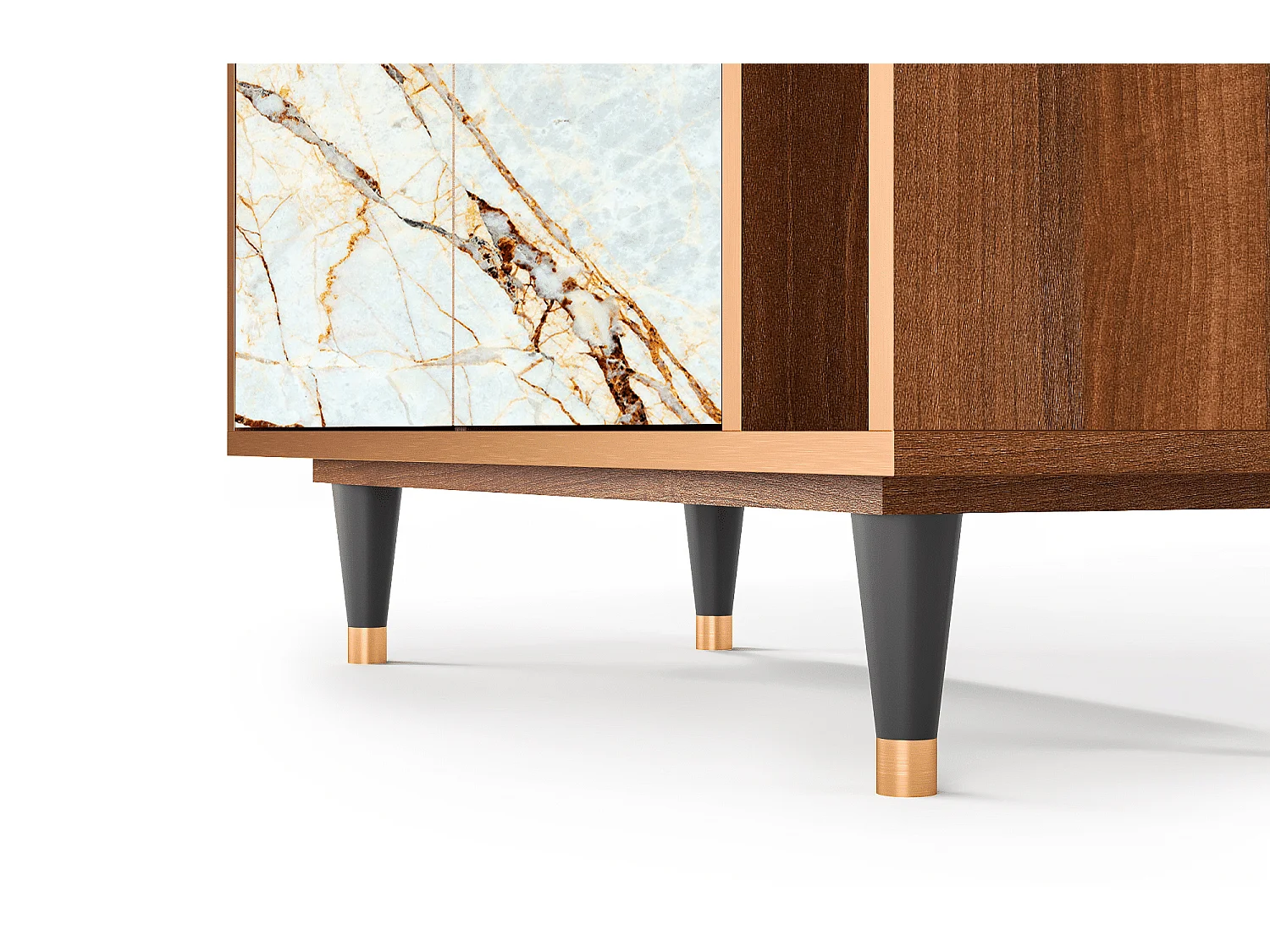 Buffet - 96х110х41 cm - BS6 - Sabley Marble, Noyer