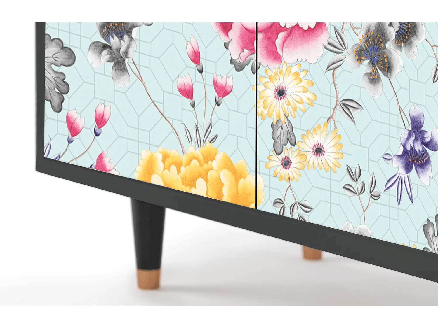 Dressoir - 94x96x48 cm - BS3 - Sky Garden, Antraciet