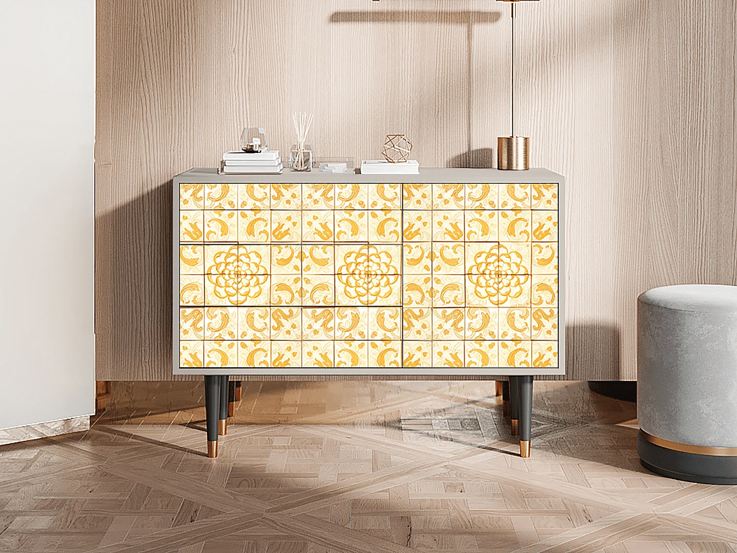 Credenza - 115х84х41 cm - S3 - Sunshiny Tile, Sabbia