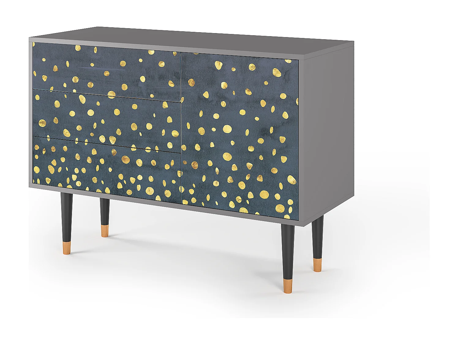 Buffet - 115х84х41 cm - S3 - Foggy Lights, Gris