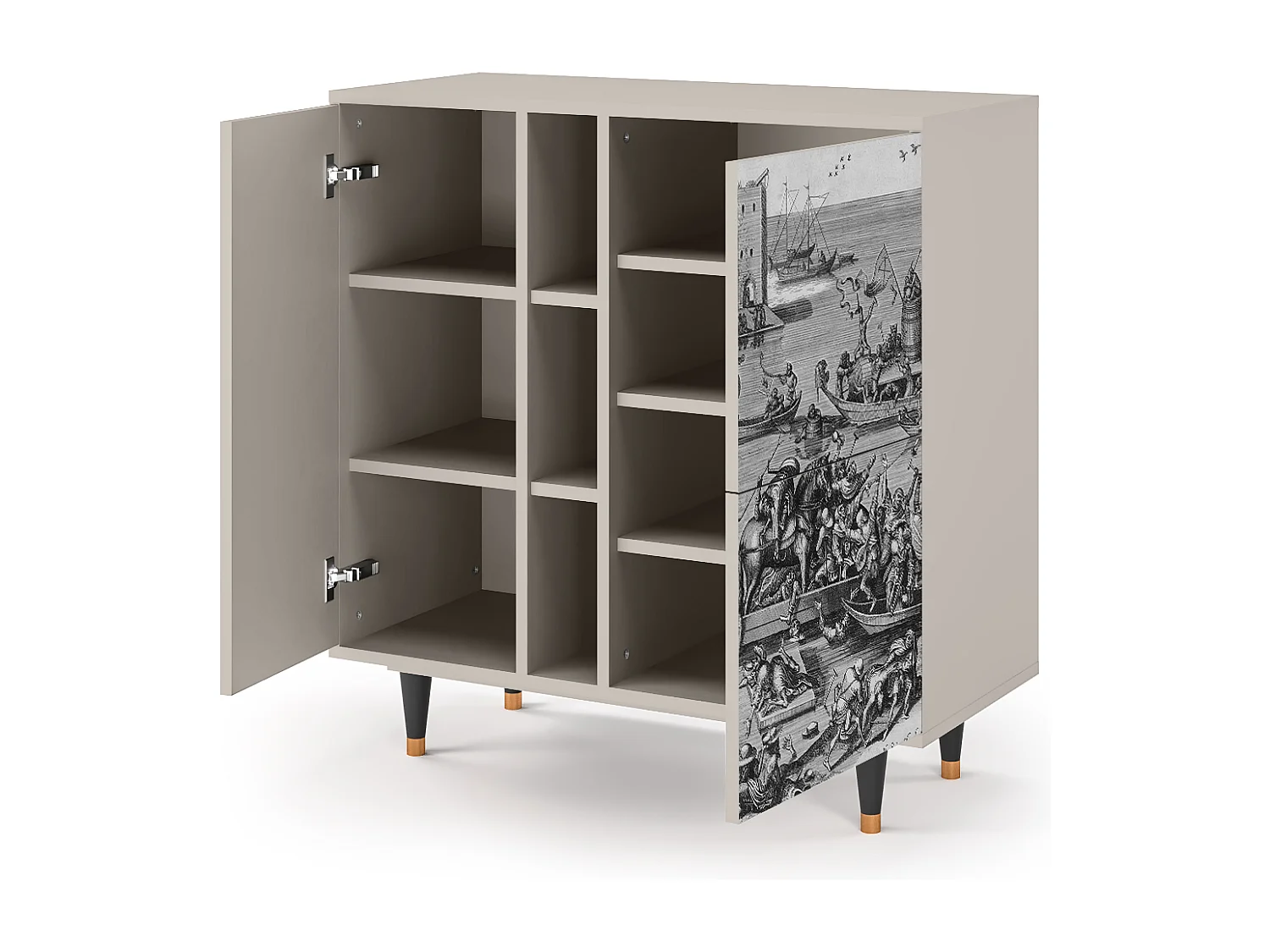 Credenza - 94х96х41 cm - BS5 - Saint Martin, Sabbia