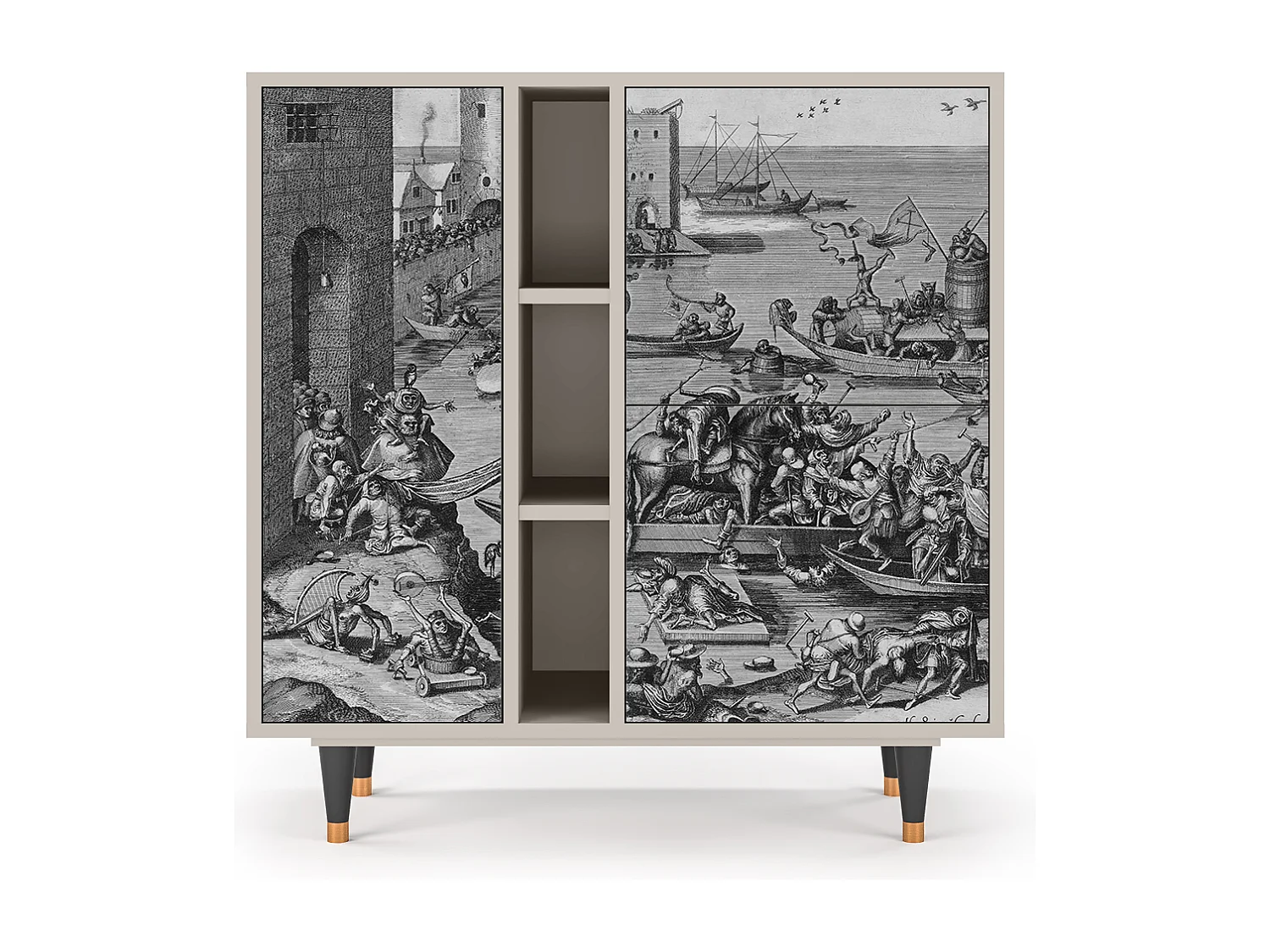 Buffet - 94х96х41 cm - BS5 - Saint Martin, Sable