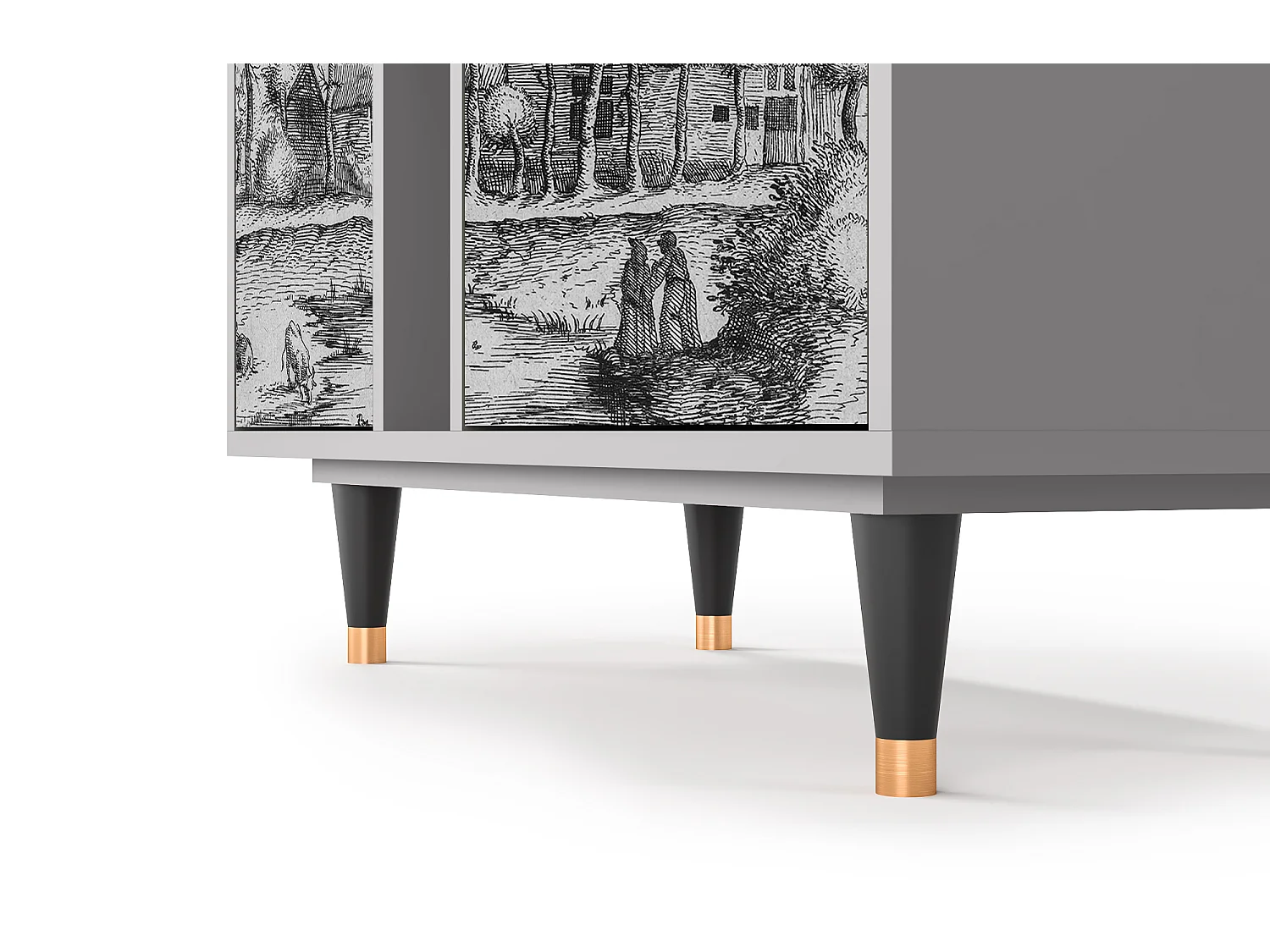 Buffet - 94х96х41 cm - BS5 - A Pond, Gris