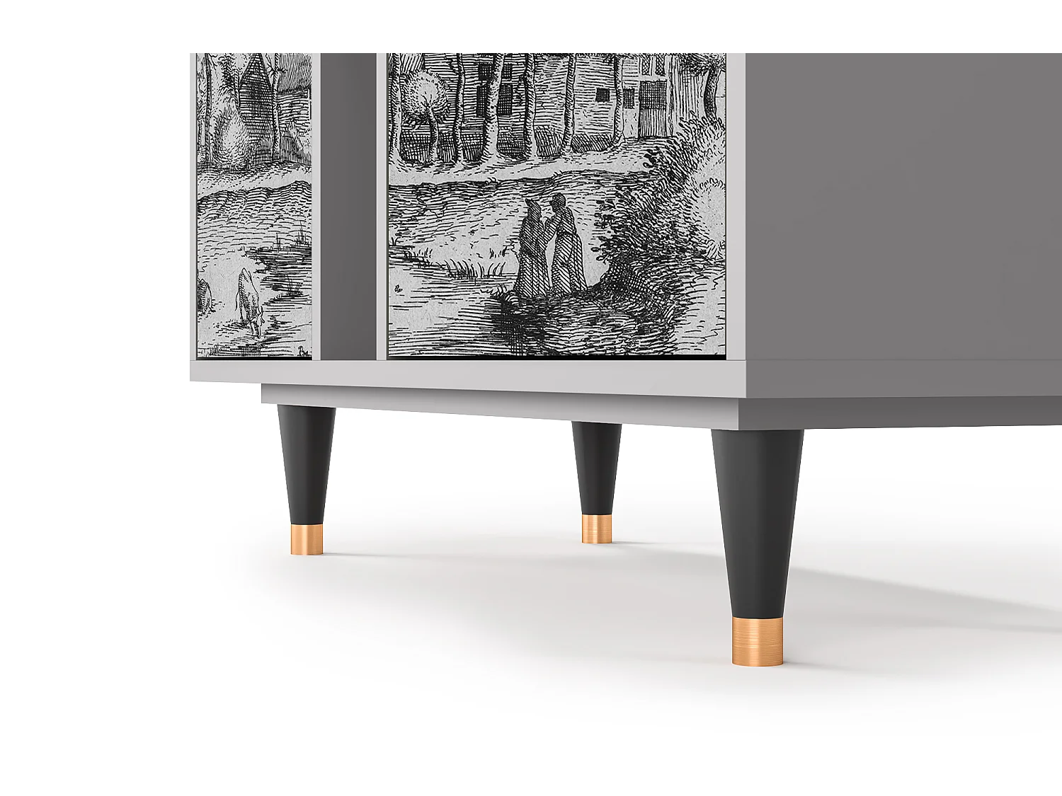 Buffet - 94х96х41 cm - BS5 - A Pond, Gris