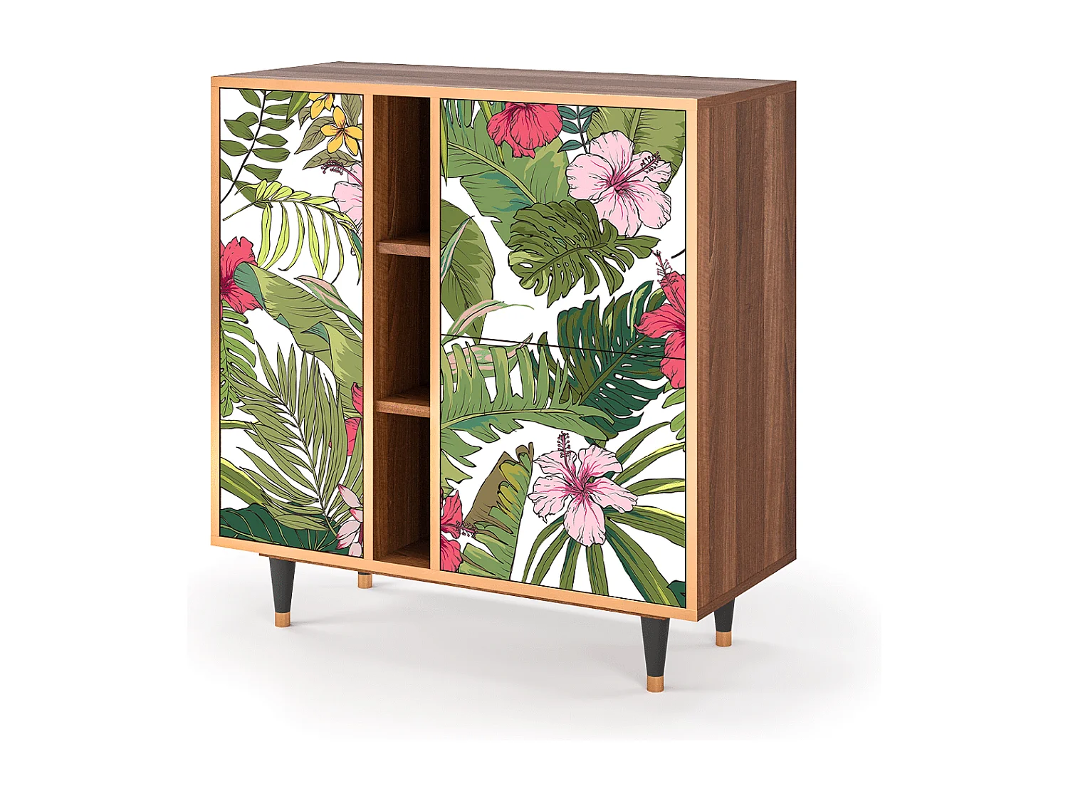 Buffet - 94х96х41 cm - BS5 - Verdant Tropics, Noyer