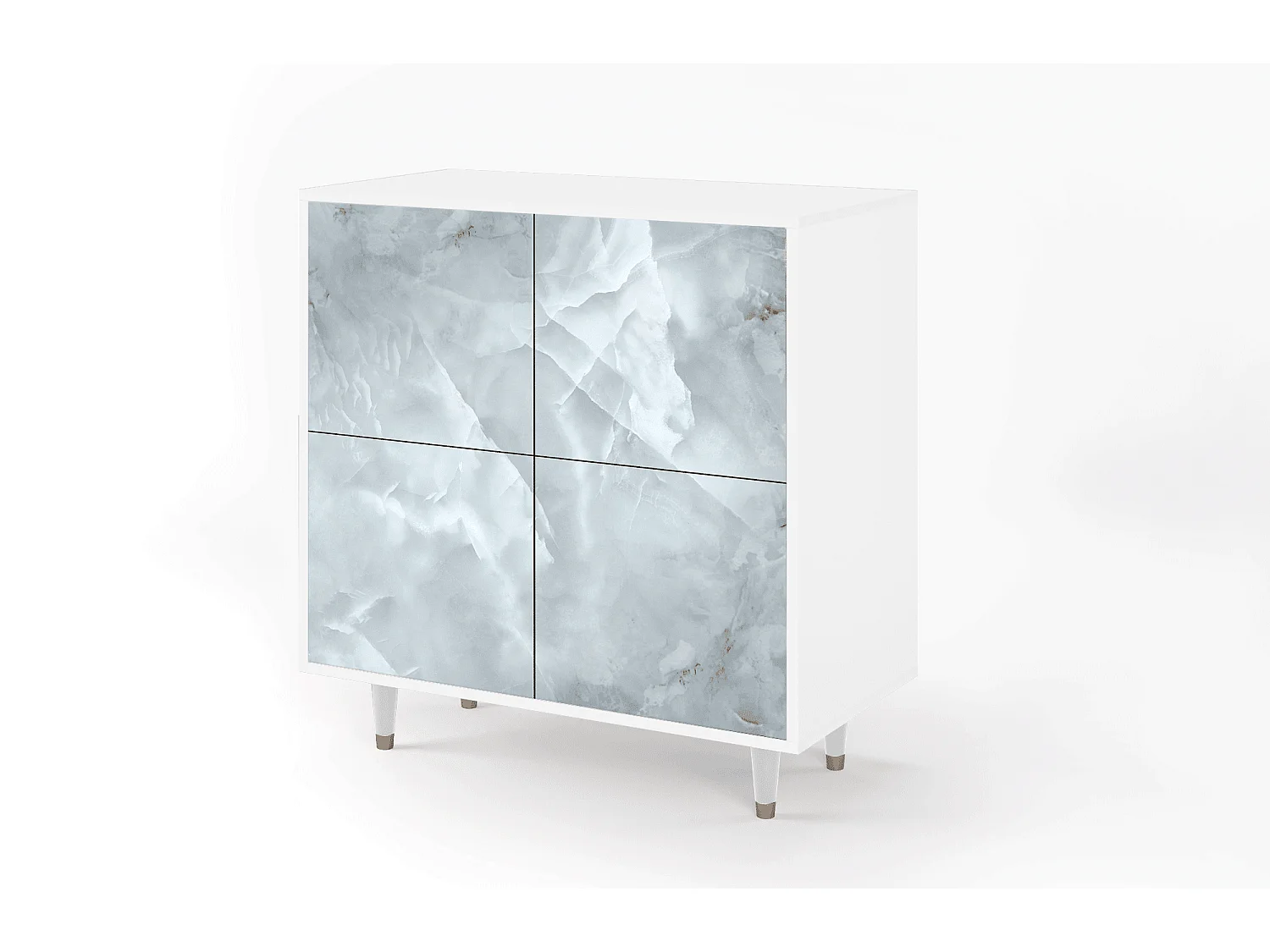 Dressoir - 94x96x48 cm - BS3 - The Onyx, Wit