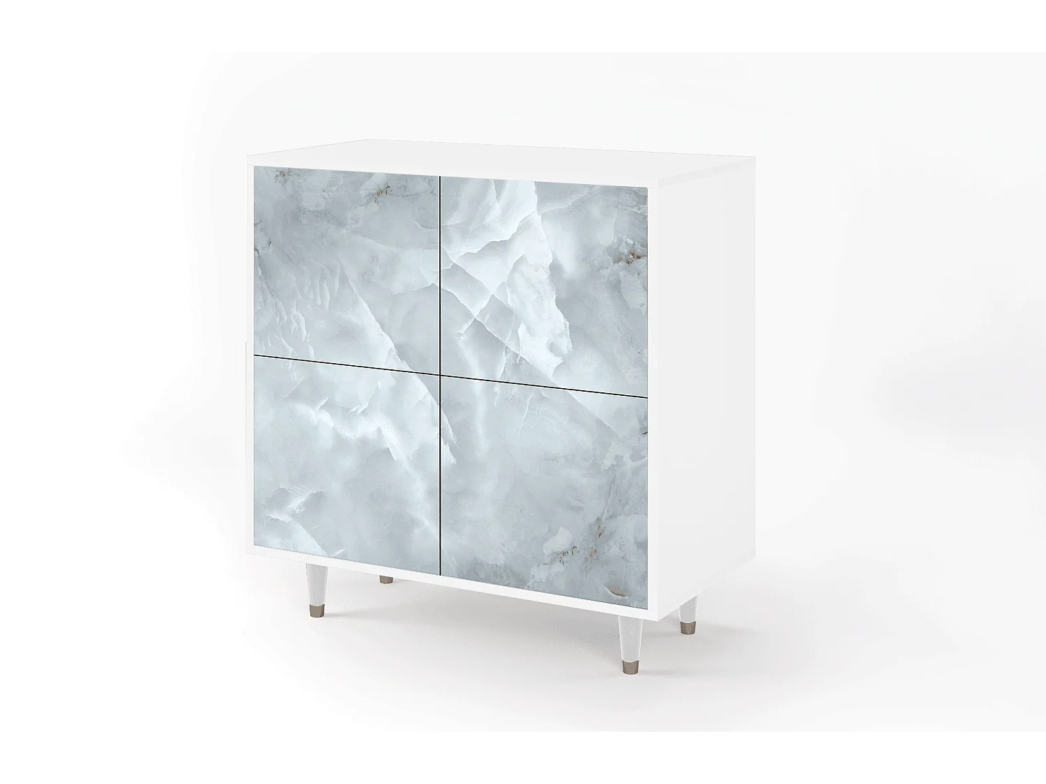Buffet - 94x96x48 cm - BS3 - The Onyx, Blanc