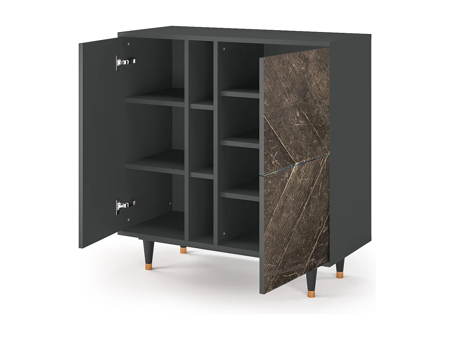 Buffet - 94х96х41 cm - BS5 - Wise Tree, Anthracite