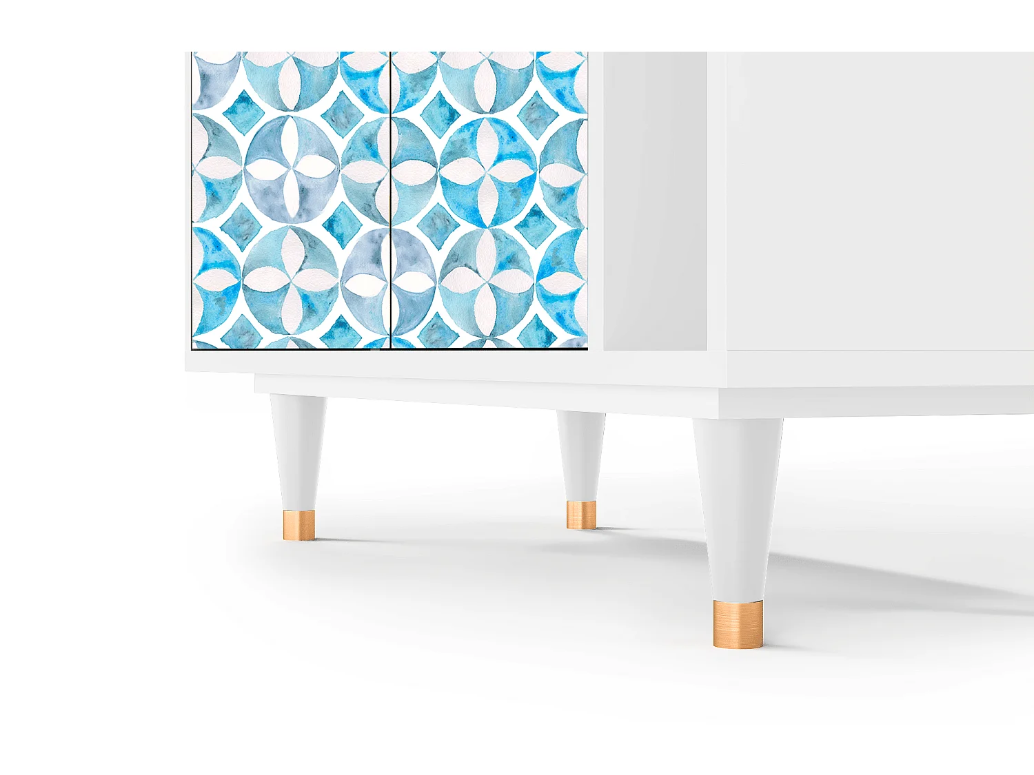 Sideboard - 96х110х41 cm - BS6 - Porto Mood, Weiß