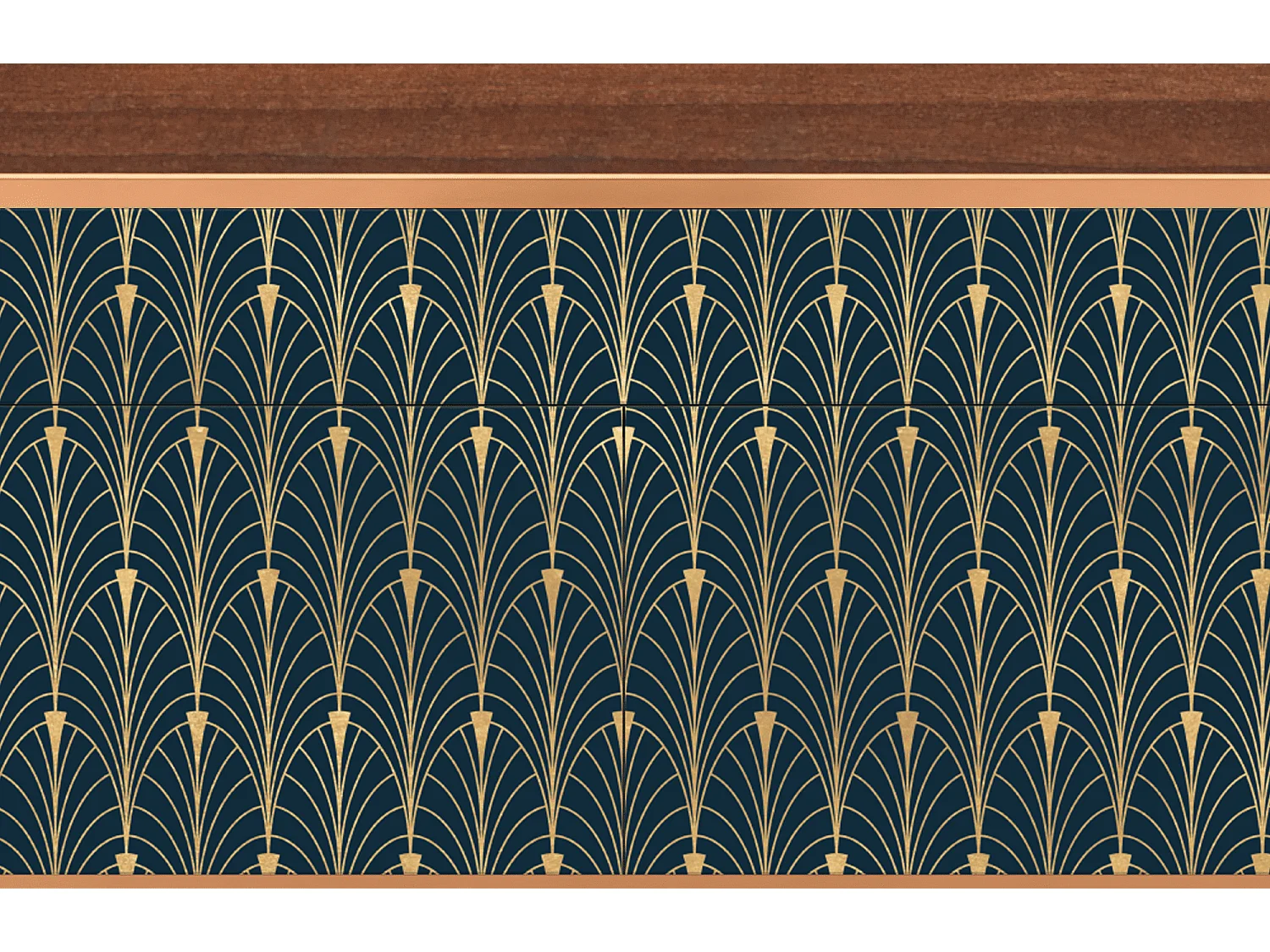 Buffet - 115x85x48 cm - BS4 - Flower of the Nile, Noyer