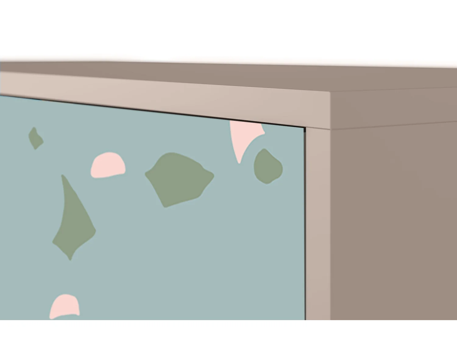 Aparador - 115х84х41 cm - S3 - Blue Drops, Latte