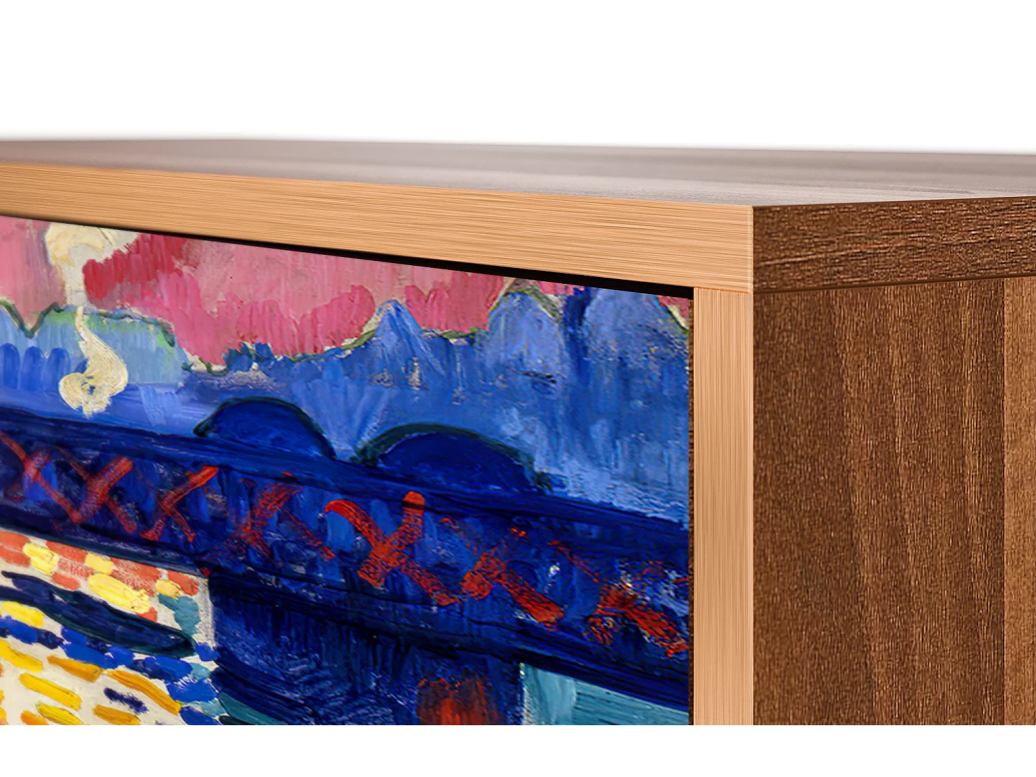 Buffet - 115х84х41 cm - S3 - Charing Cross Bridge, Noyer