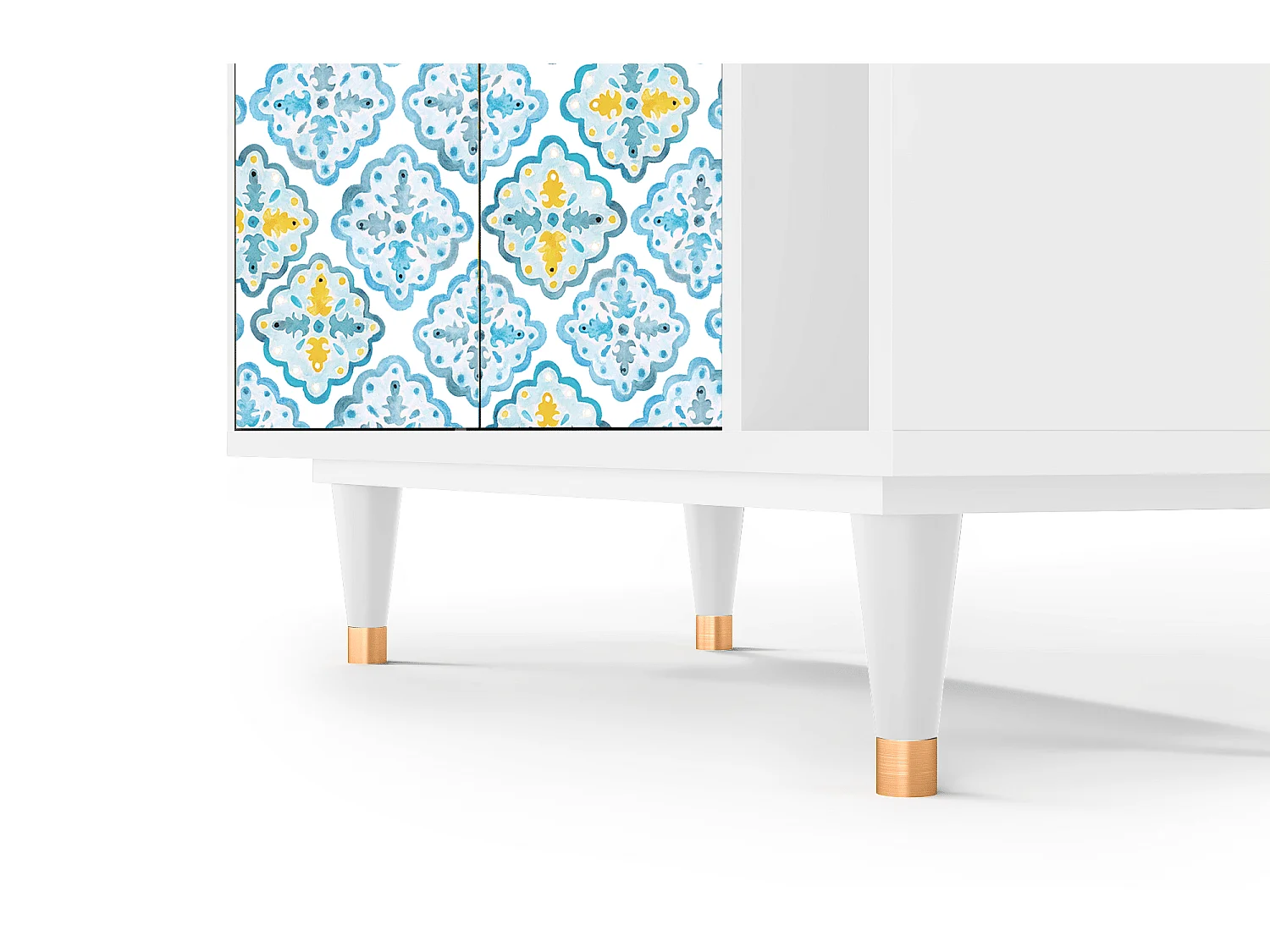 Buffet - 96х110х41 cm - BS6 - Portugese tiles, Blanc