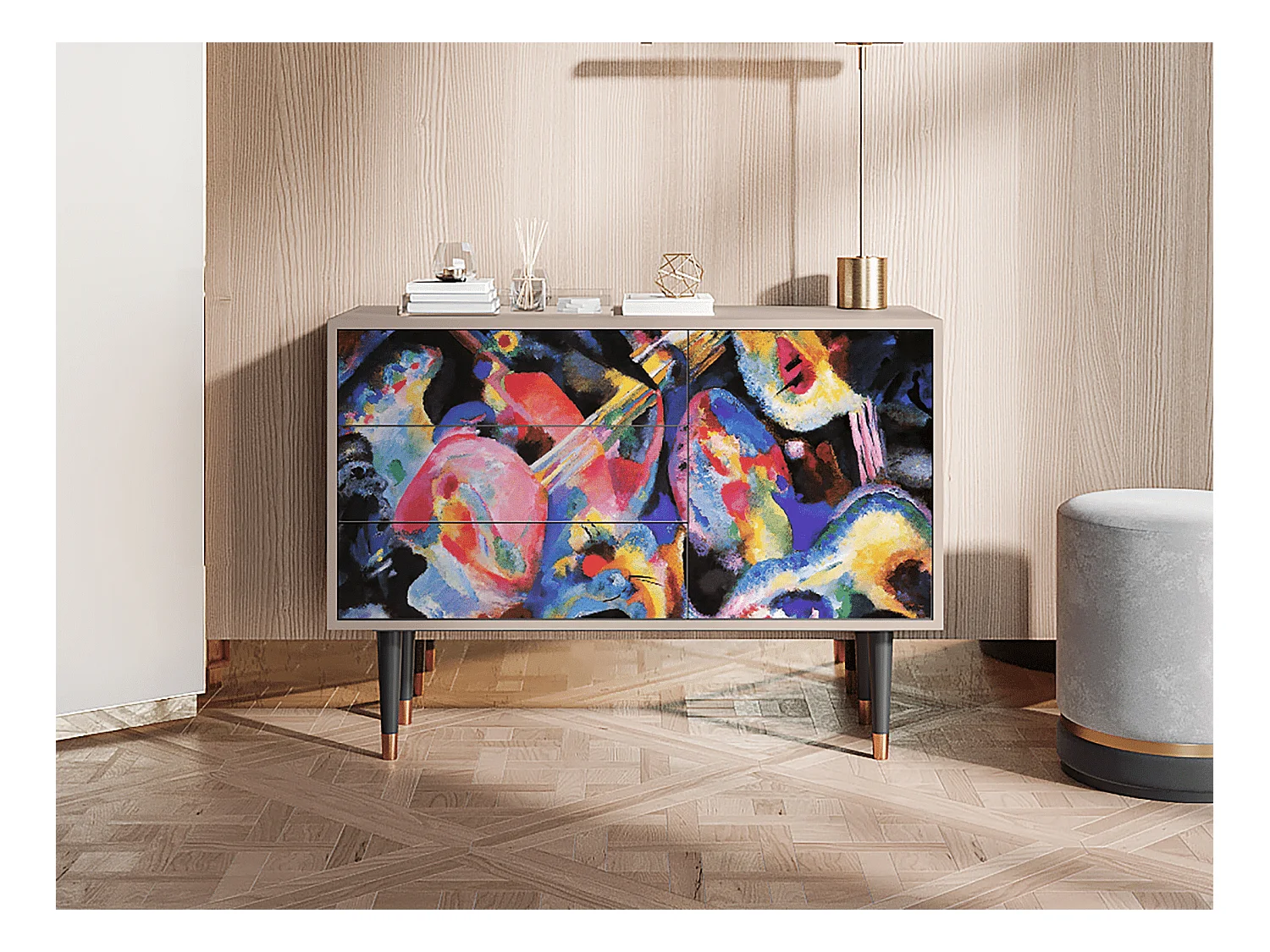 Buffet - 115х84х41 cm - S3 - Kandinsky, Latte