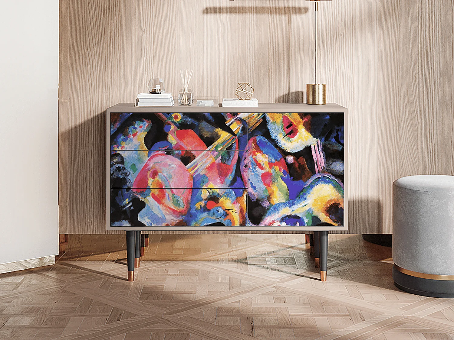 Buffet - 115х84х41 cm - S3 - Kandinsky, Latte