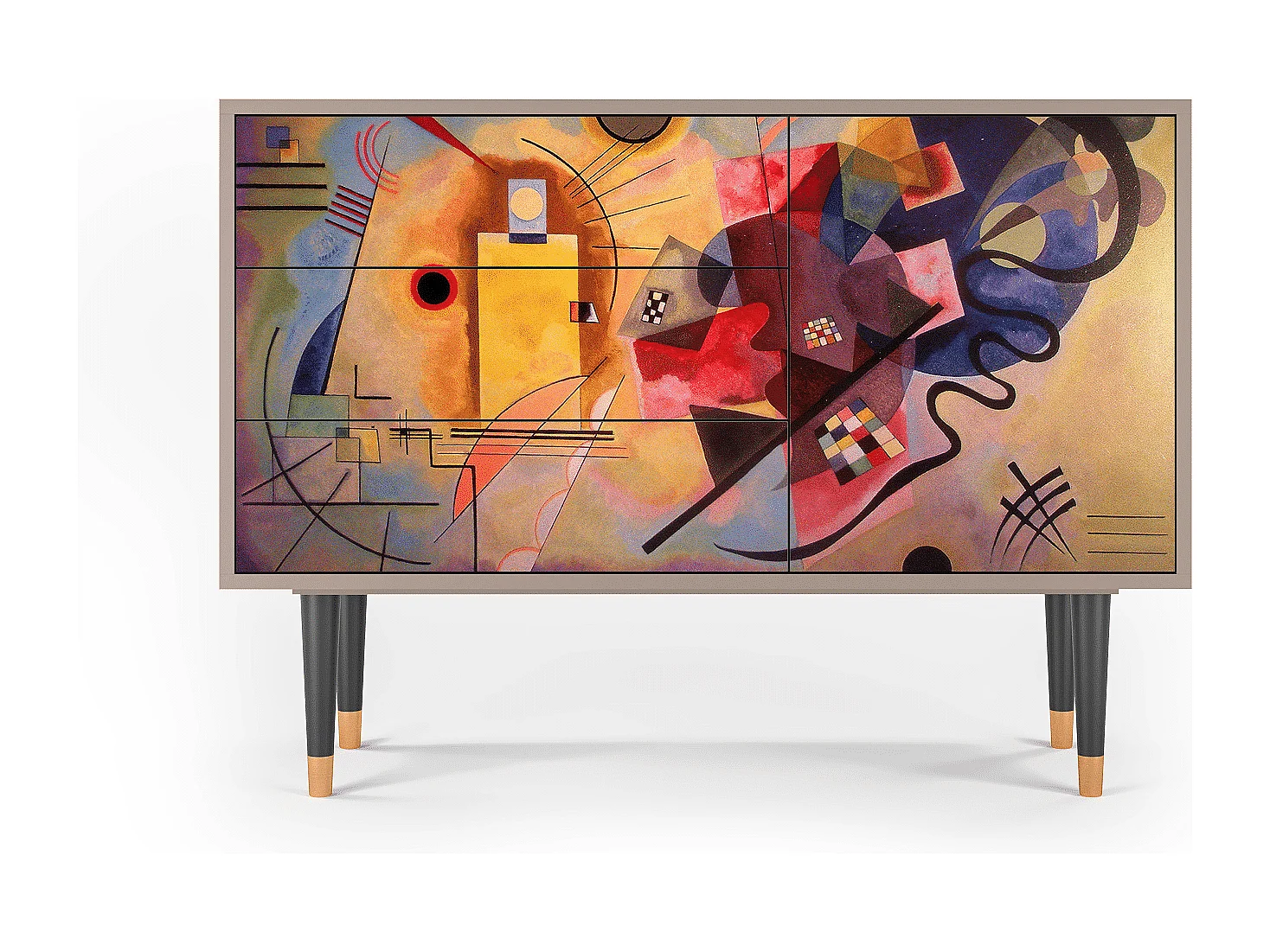Buffet - 115х84х41 cm - S3 - Kandinsky, Latte