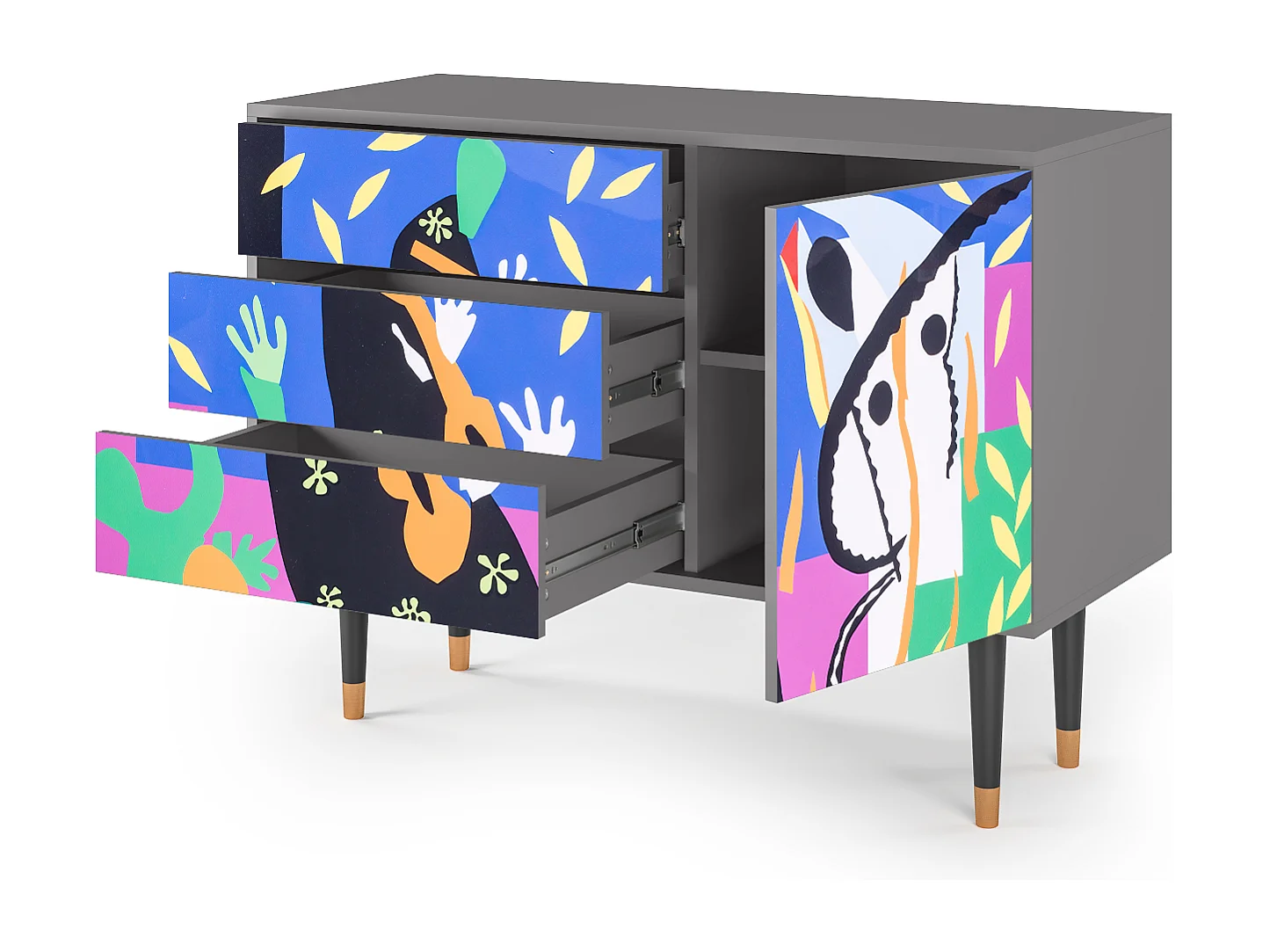 Buffet - 115х84х41 cm - S3 - The Dance by Matisse , Gris
