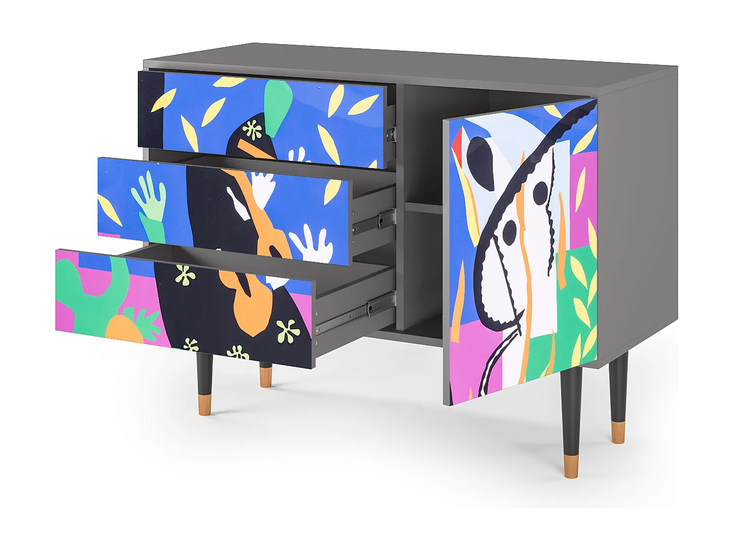 Buffet - 115х84х41 cm - S3 - The Dance by Matisse , Gris