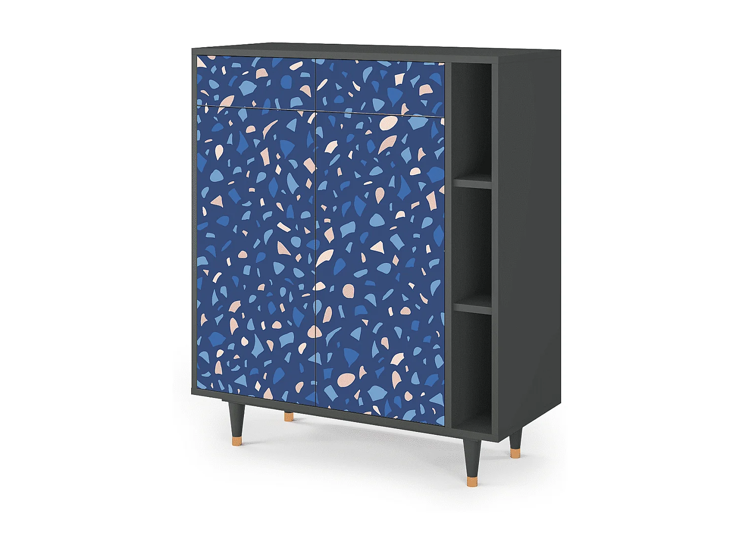 Buffet - 96х110х41 cm - BS6 - Soap Whirpool, Anthracite