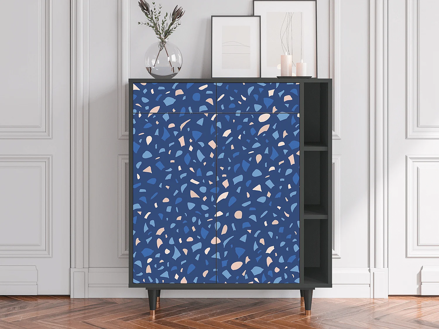 Buffet - 96х110х41 cm - BS6 - Soap Whirpool, Anthracite