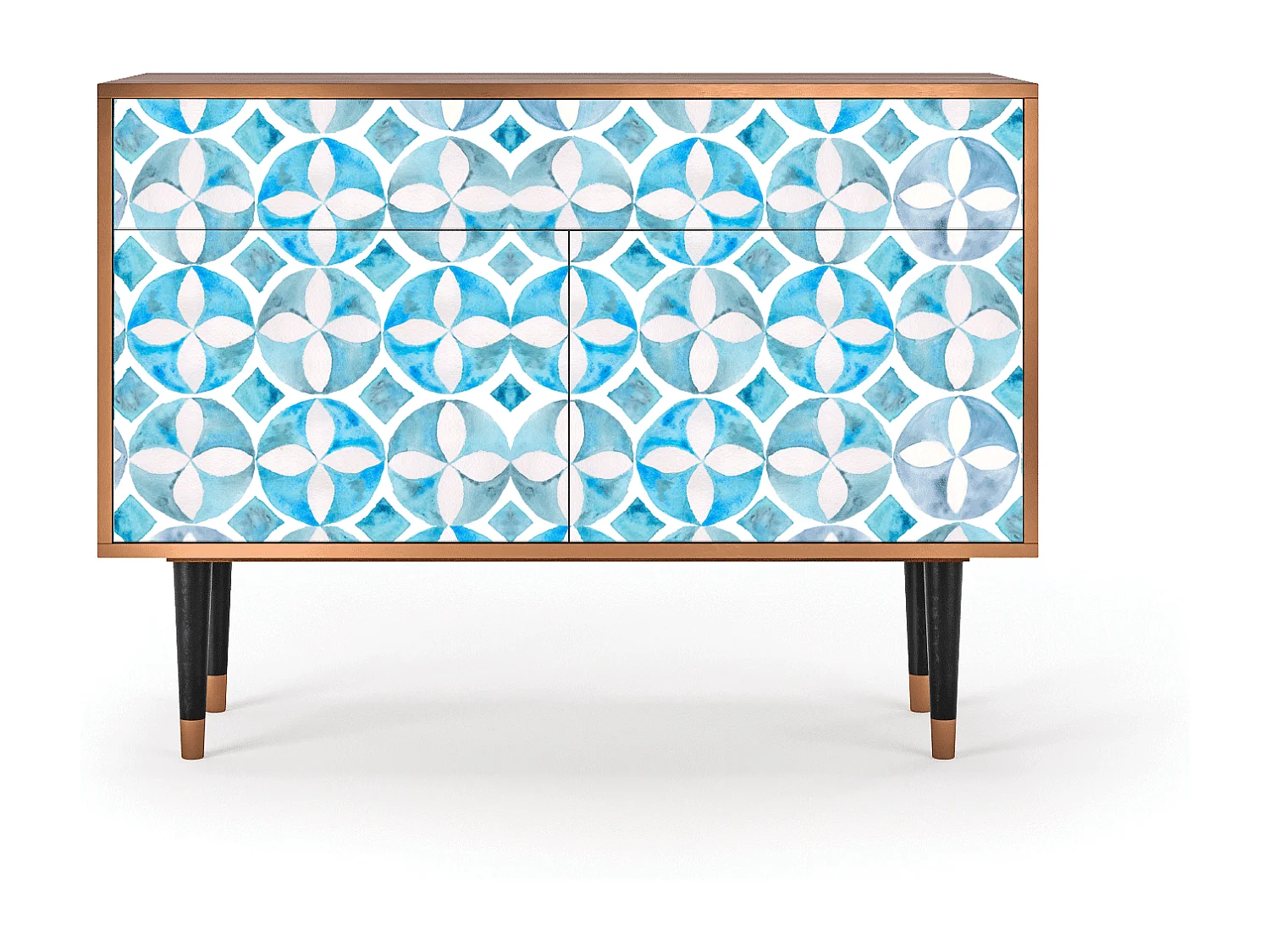 Kredens - 115x85x48 cm - BS4 - Porto Mood, Orzech