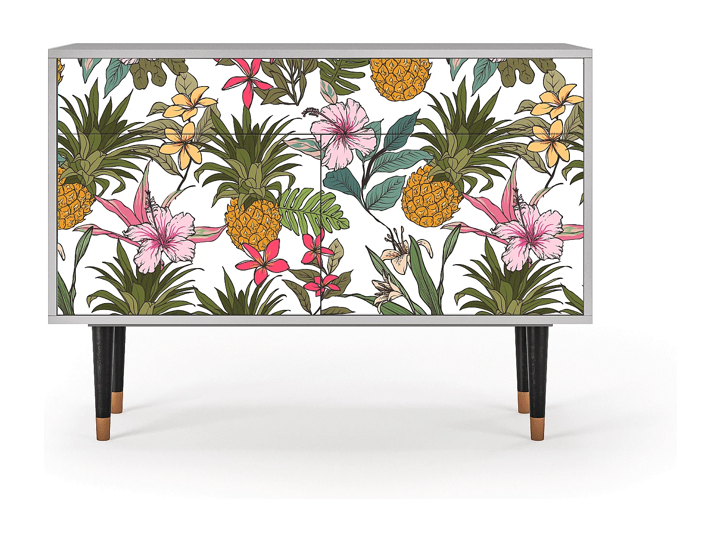 Dressoir - 115x85x48 cm - BS4 - Estival Fruit, Grijs