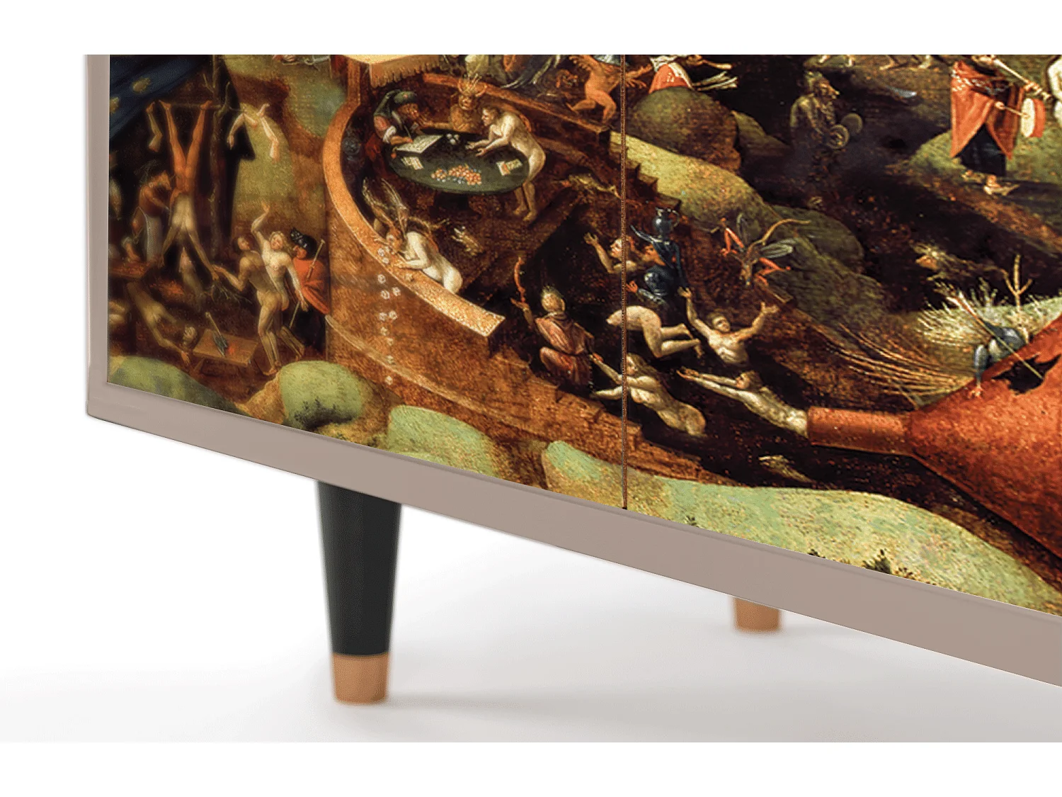 Buffet - 94x96x48 cm - BS3 - Christ in Limbo, Latte